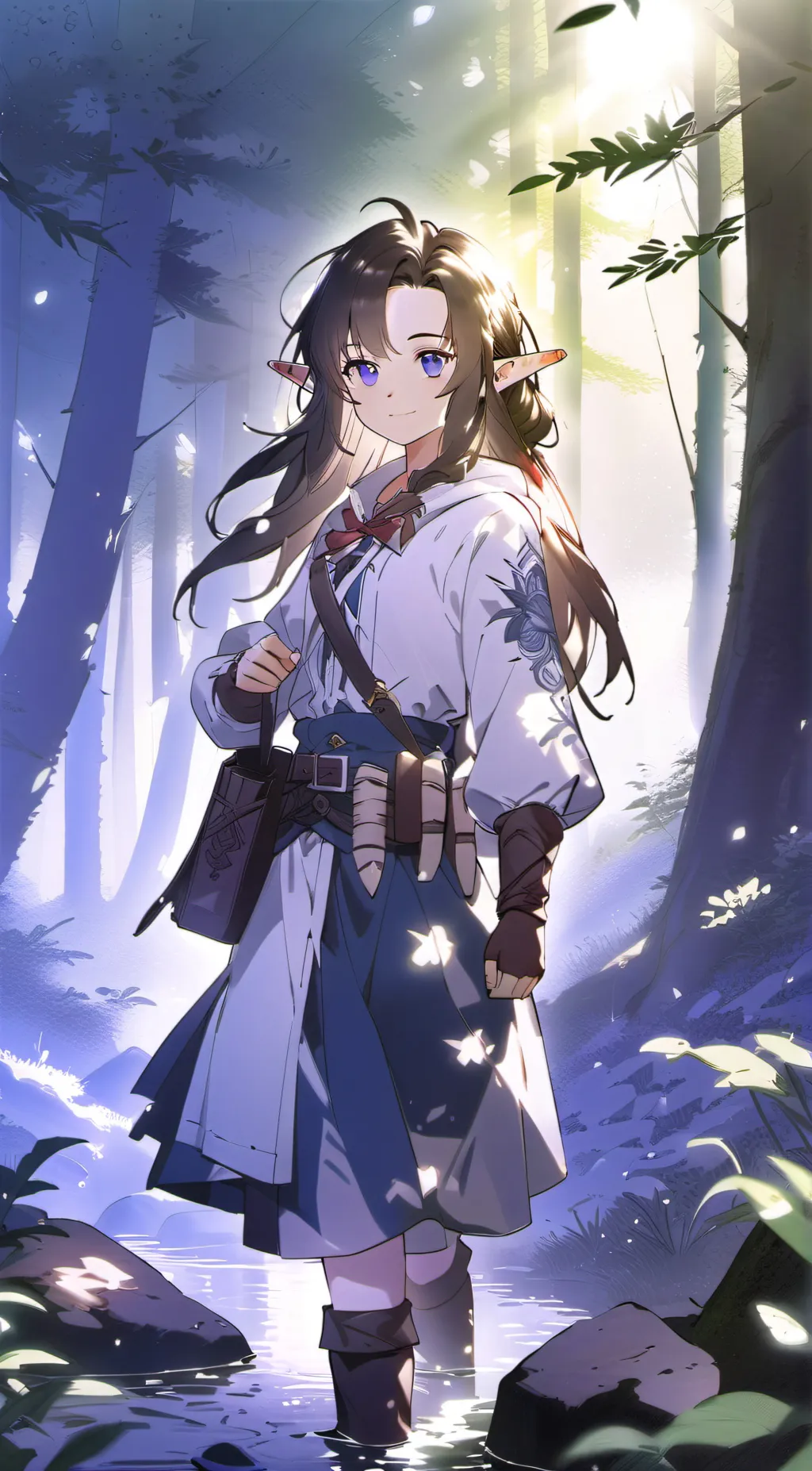 ai character: Newbie background