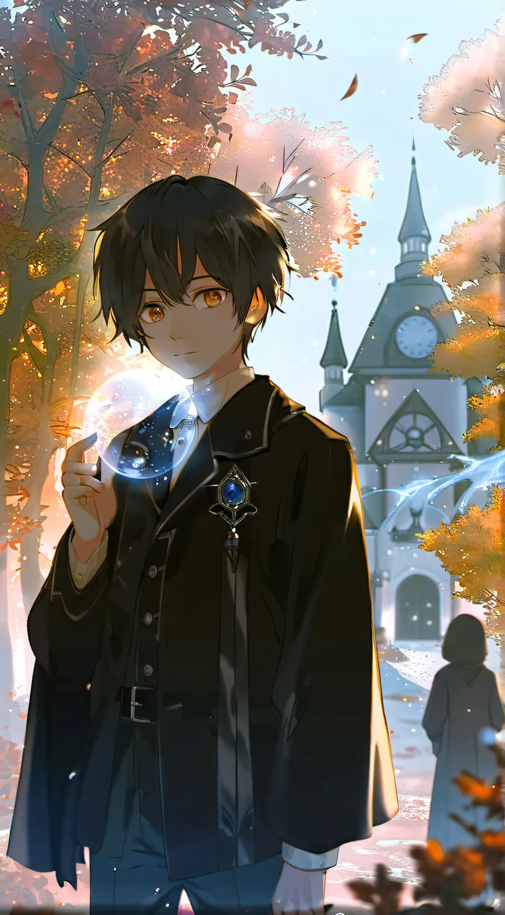 ai character: elements school background