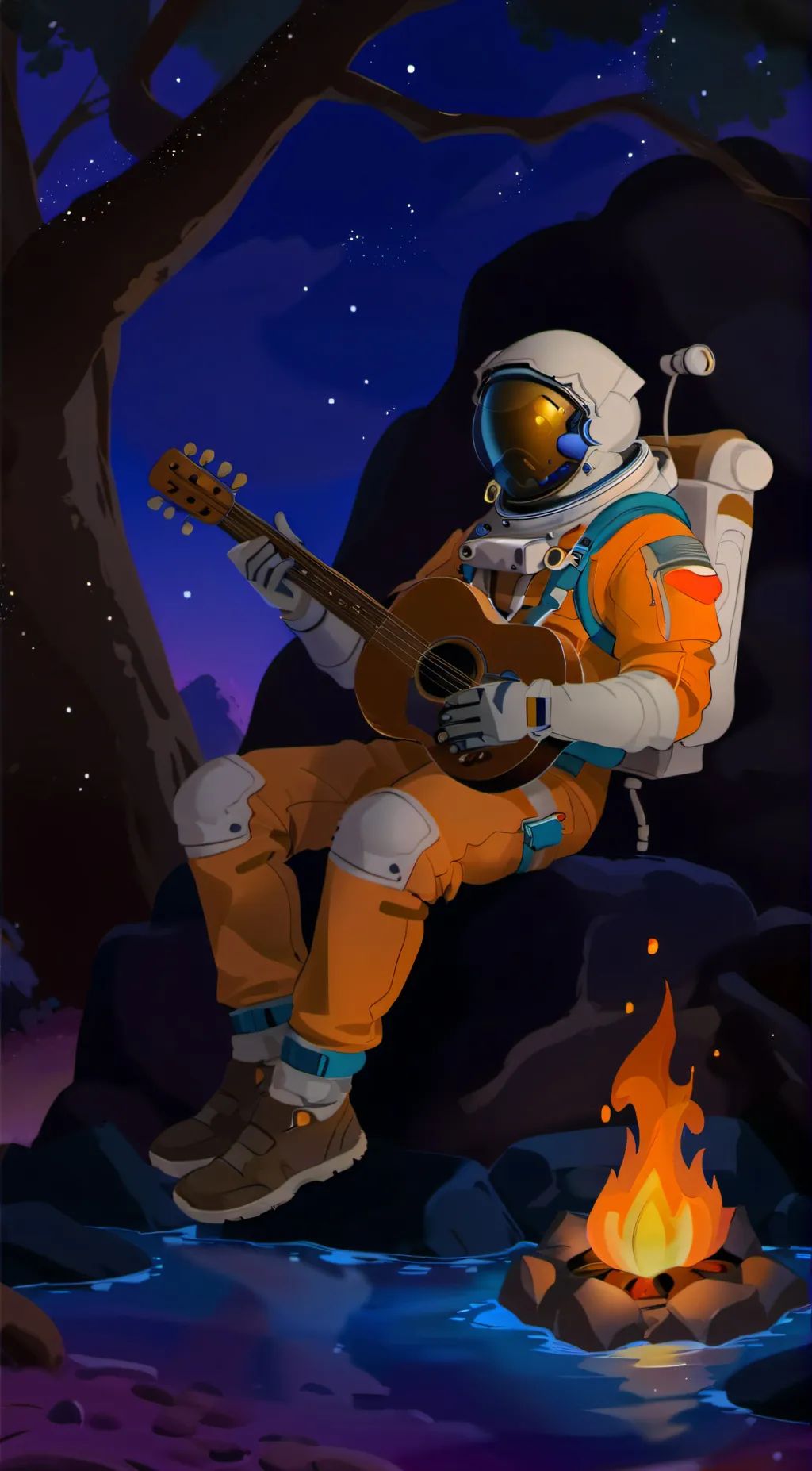 ai character: Riebeck background