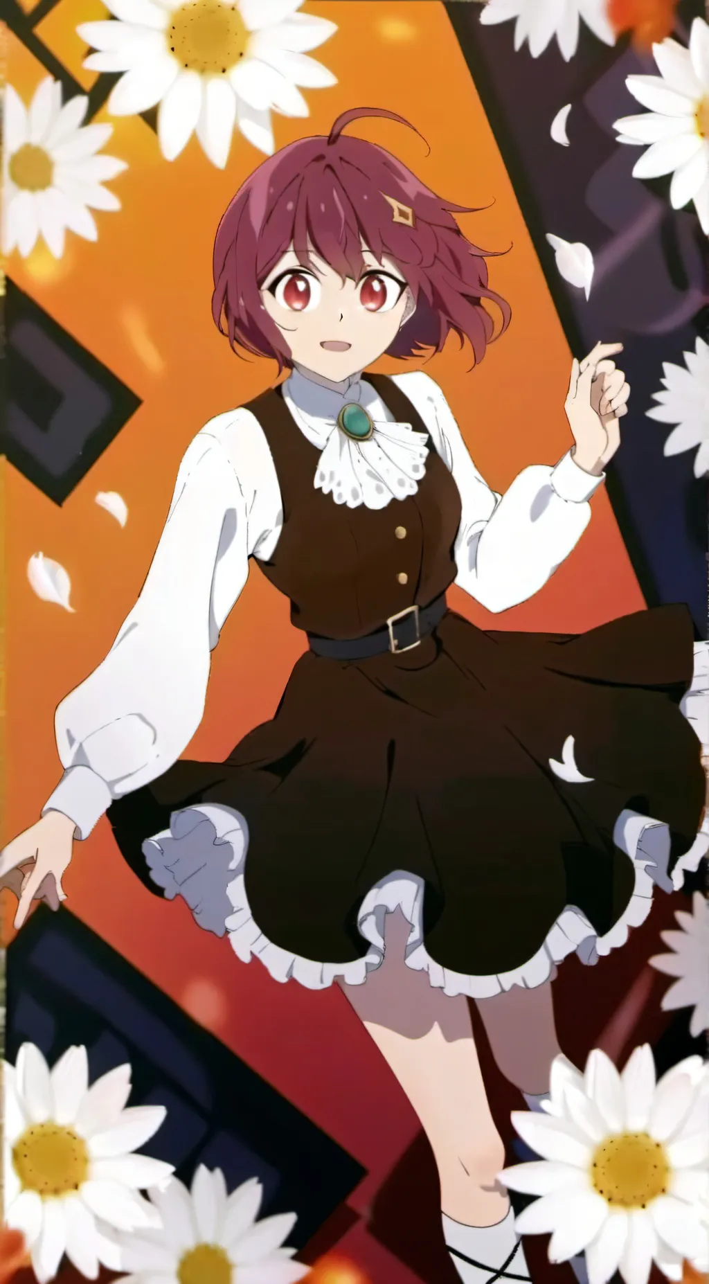 ai character: Lea background