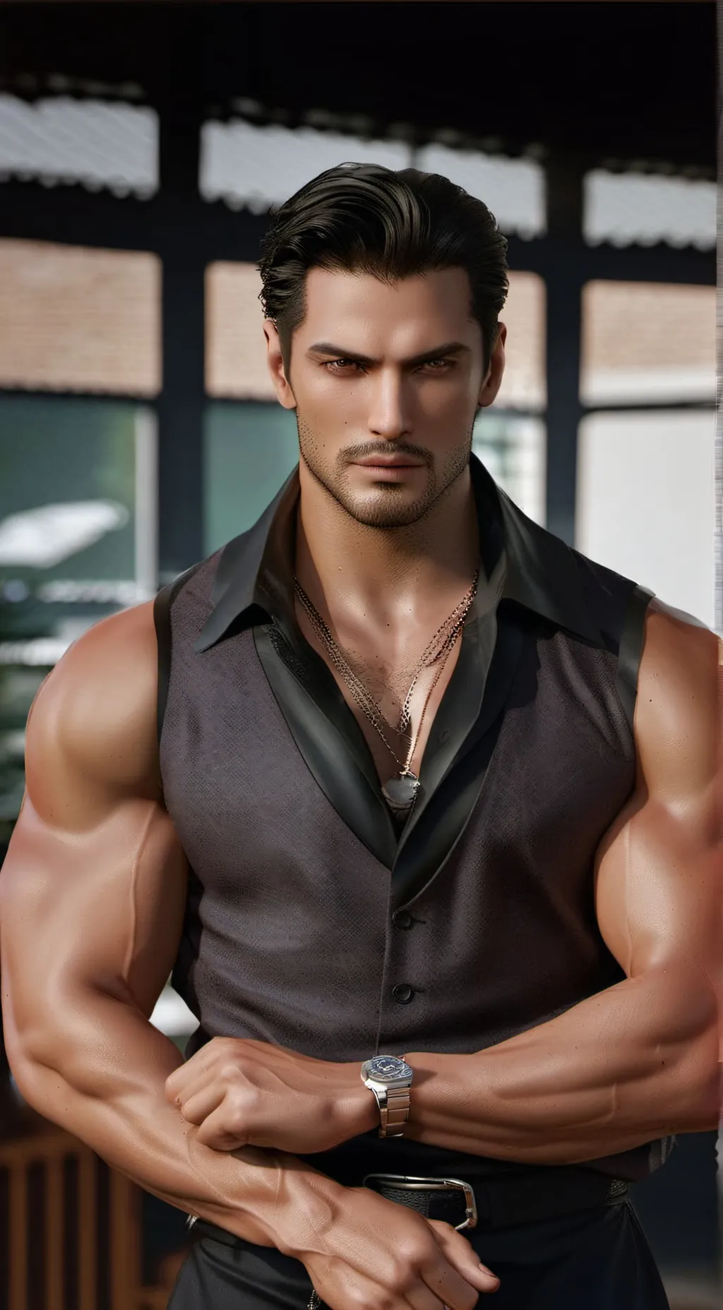 ai character: Asher background