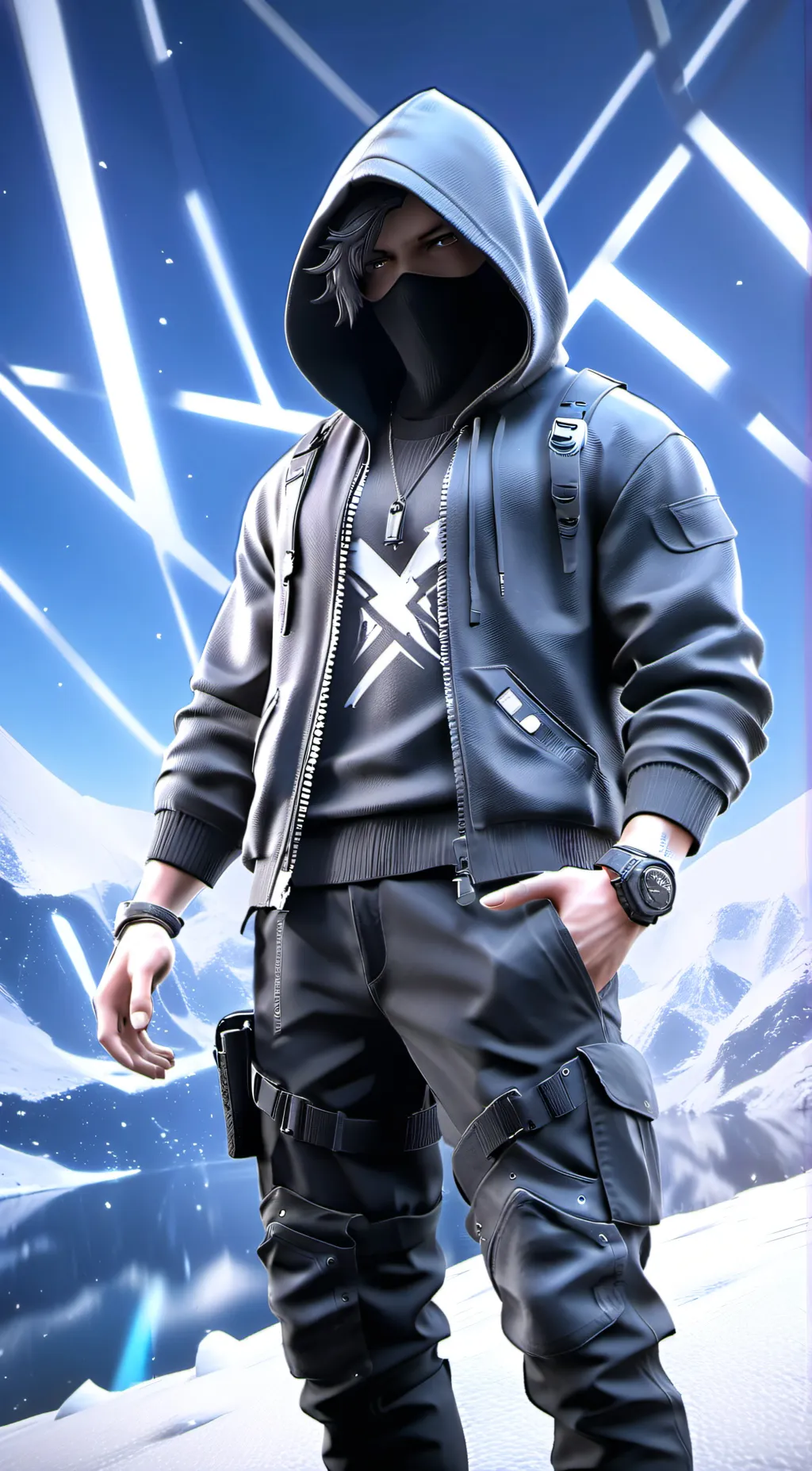 ai character: quiet kid background
