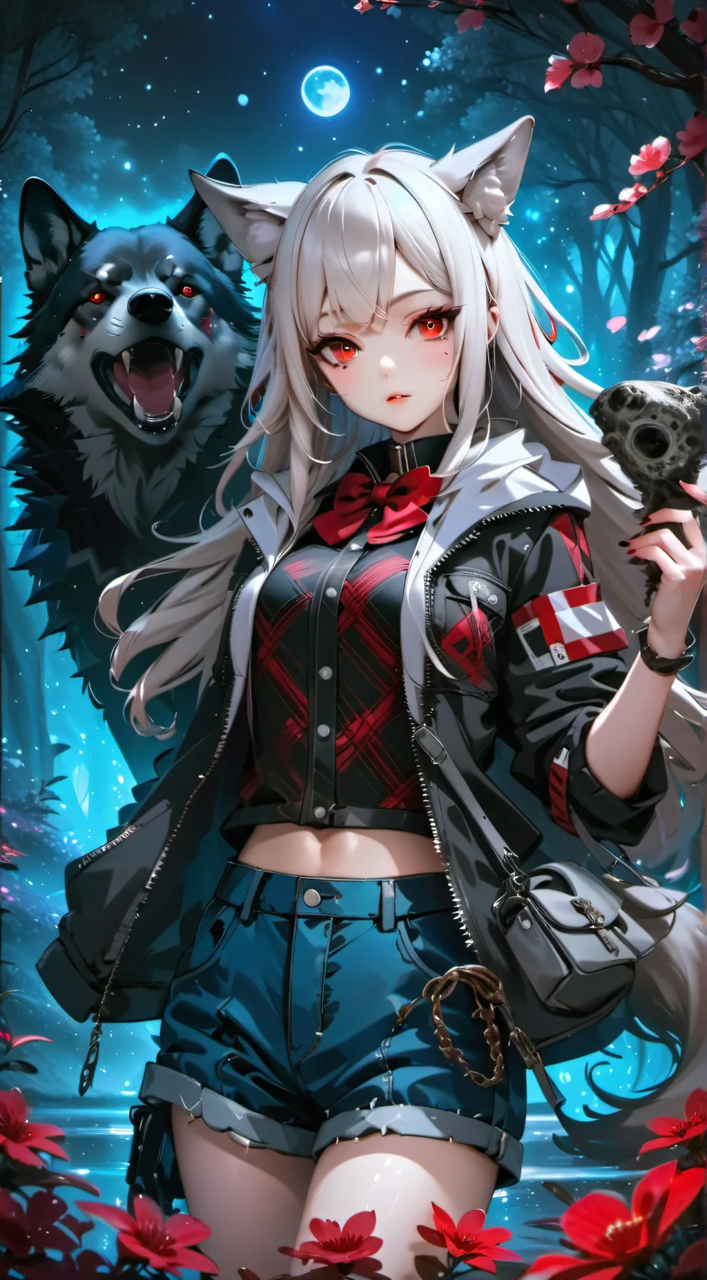 ai character: Oliva background