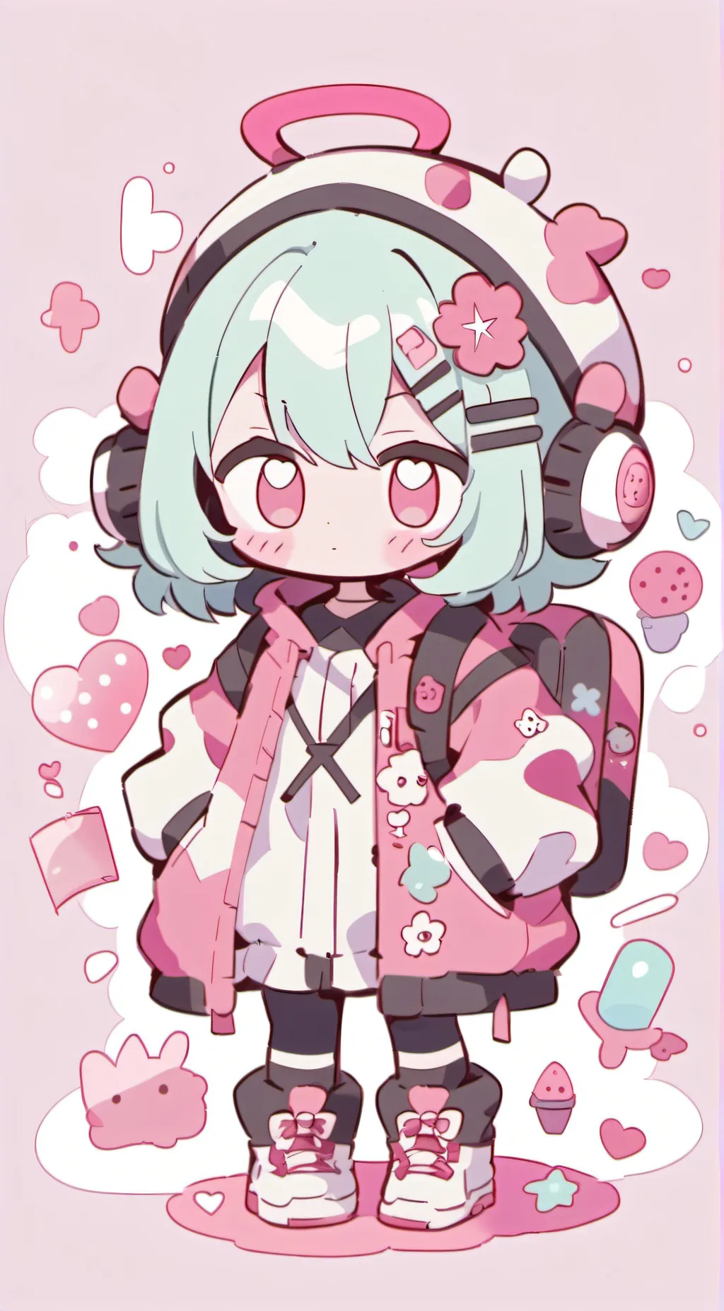 ai character: komoni background