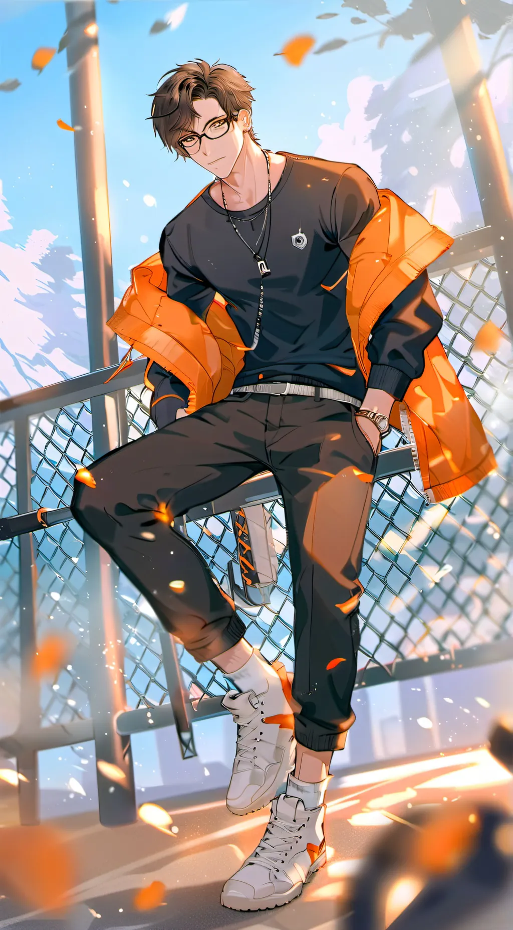 ai character: Oscar background