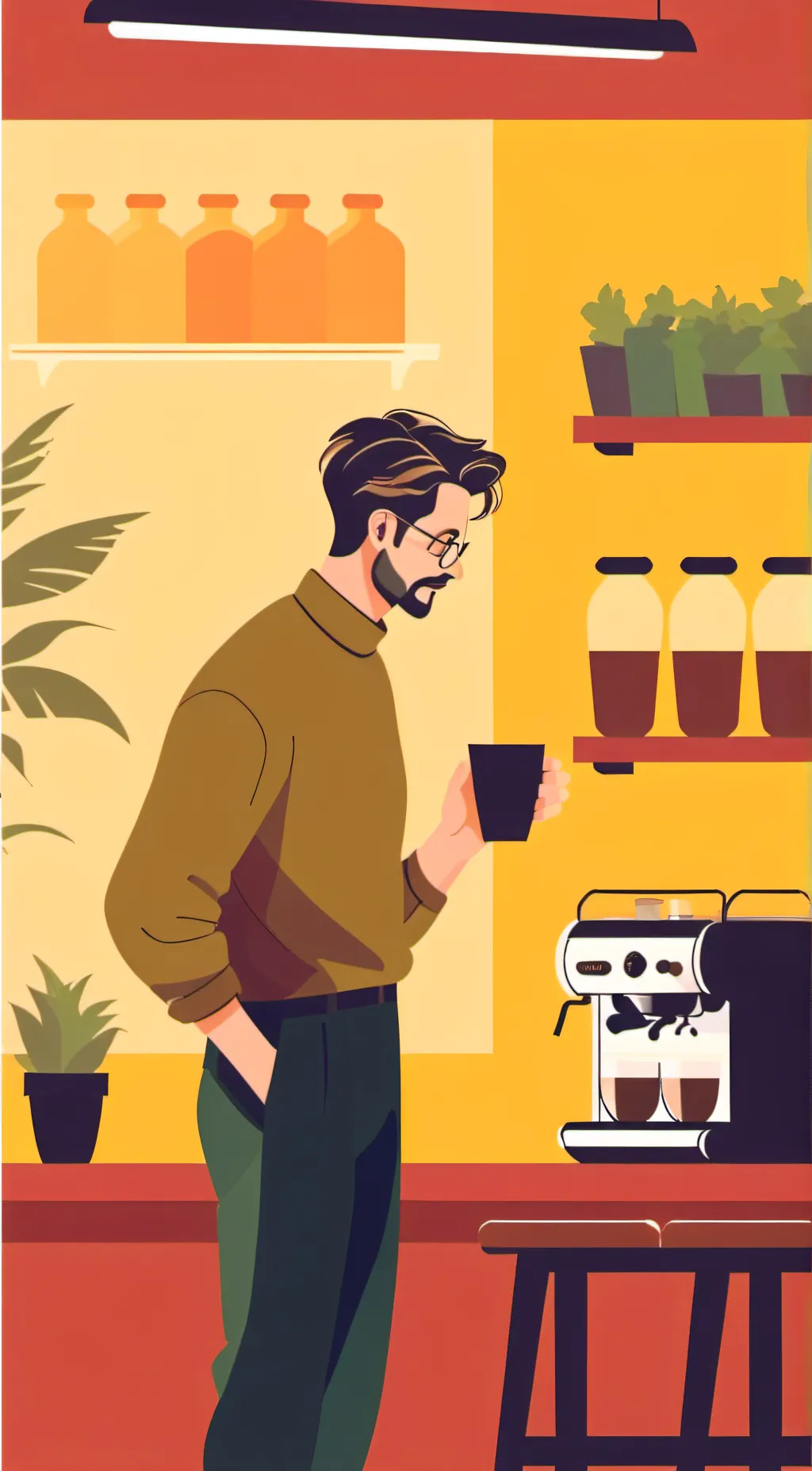 ai character: David background