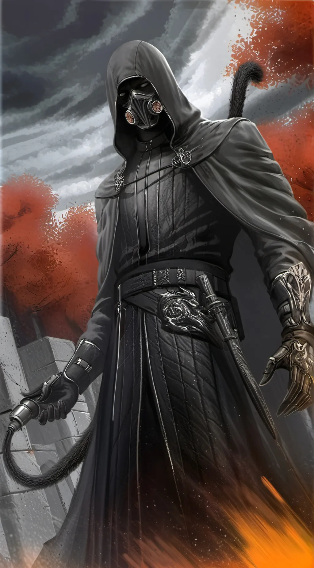 ai character: The Whooper background
