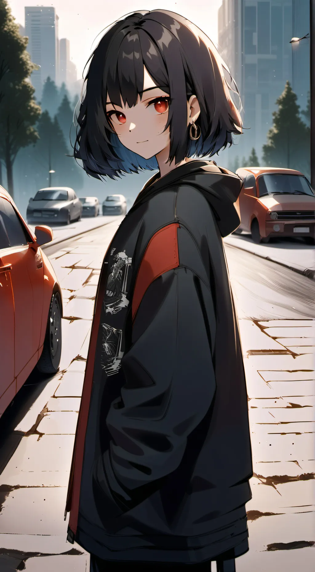 ai character: Aki background