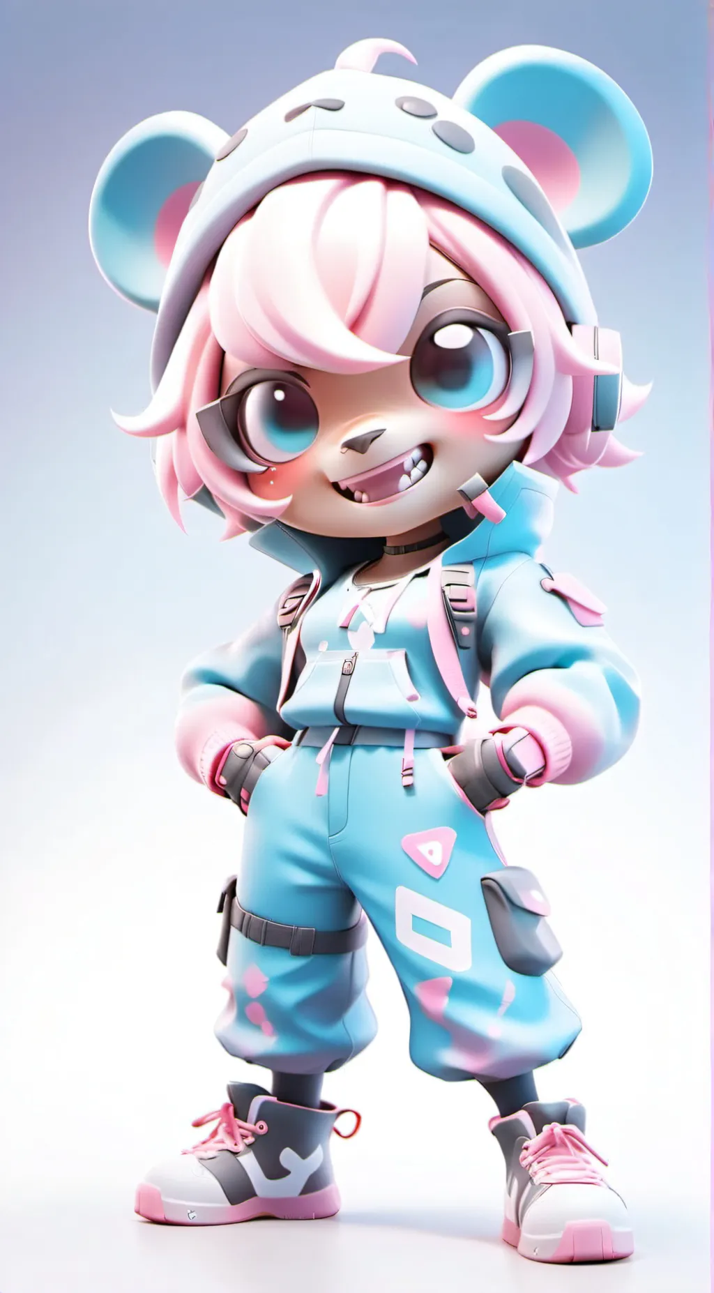 ai character: cuddle team leader background