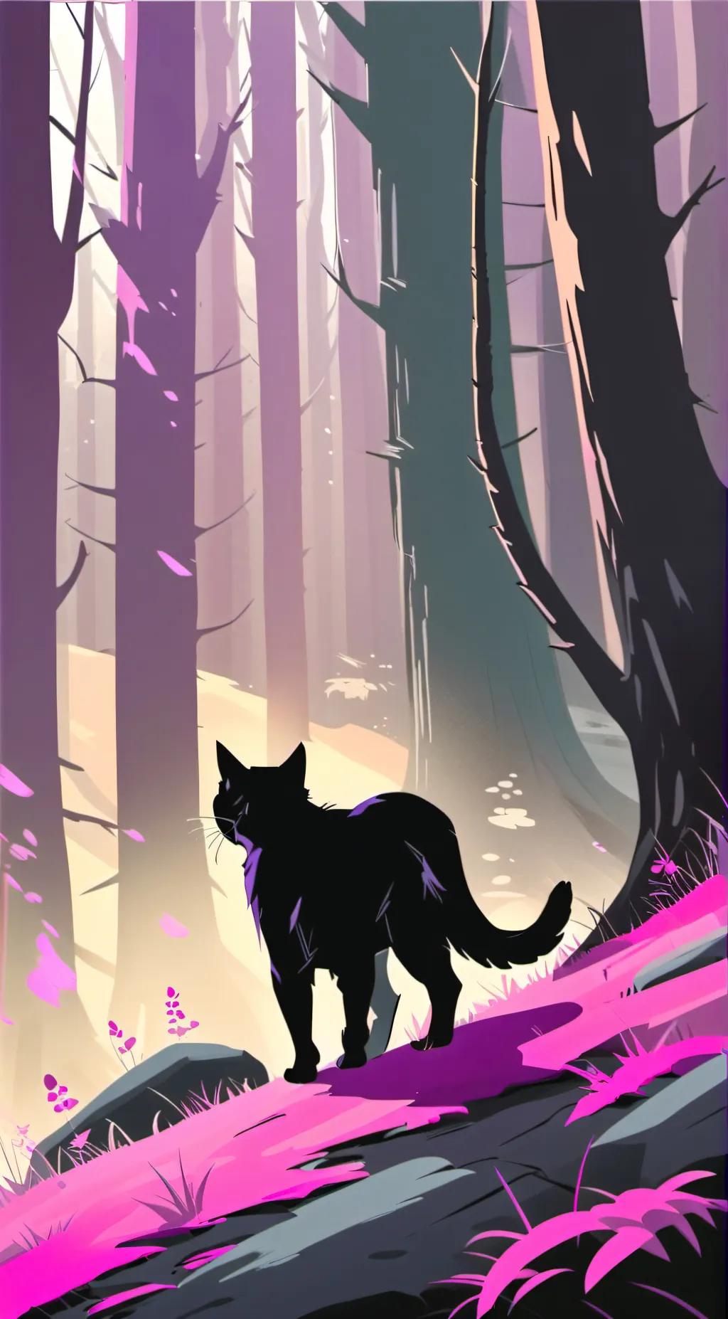 ai character: Catnap background