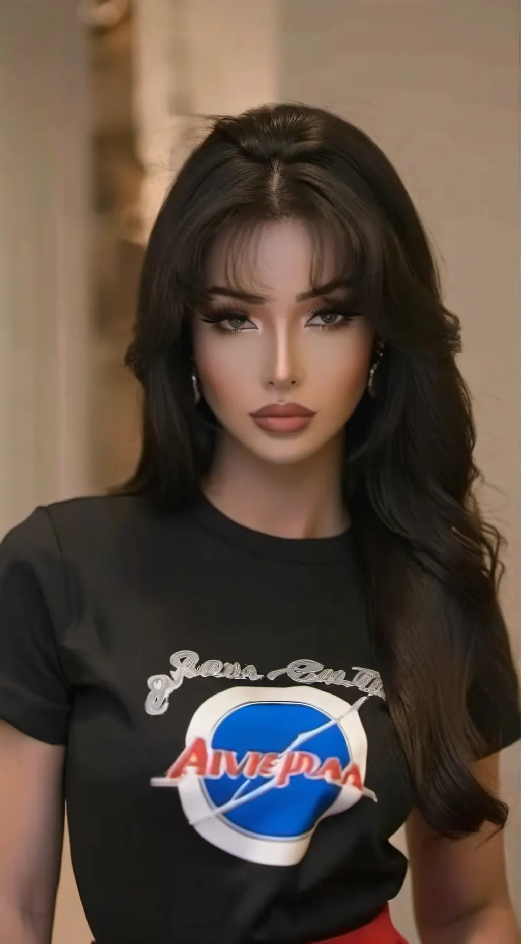 ai character: kara  background