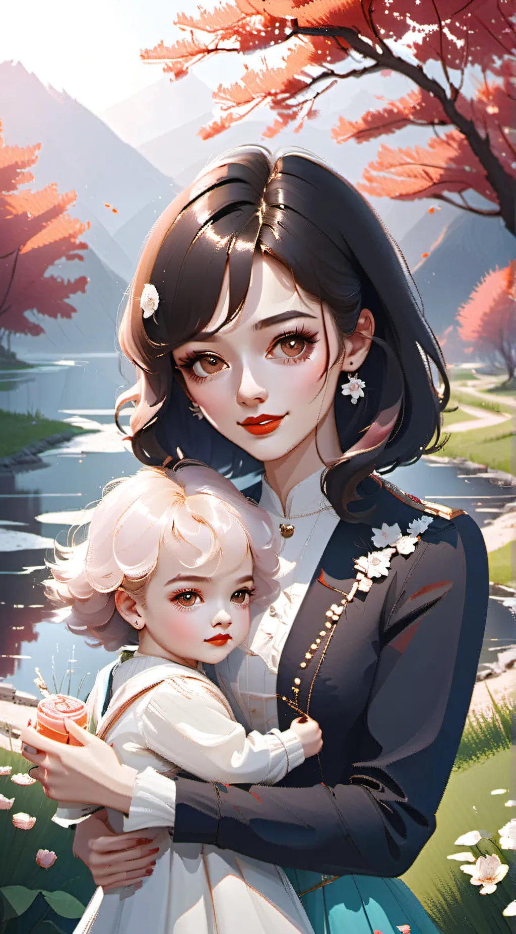ai character: Mother background