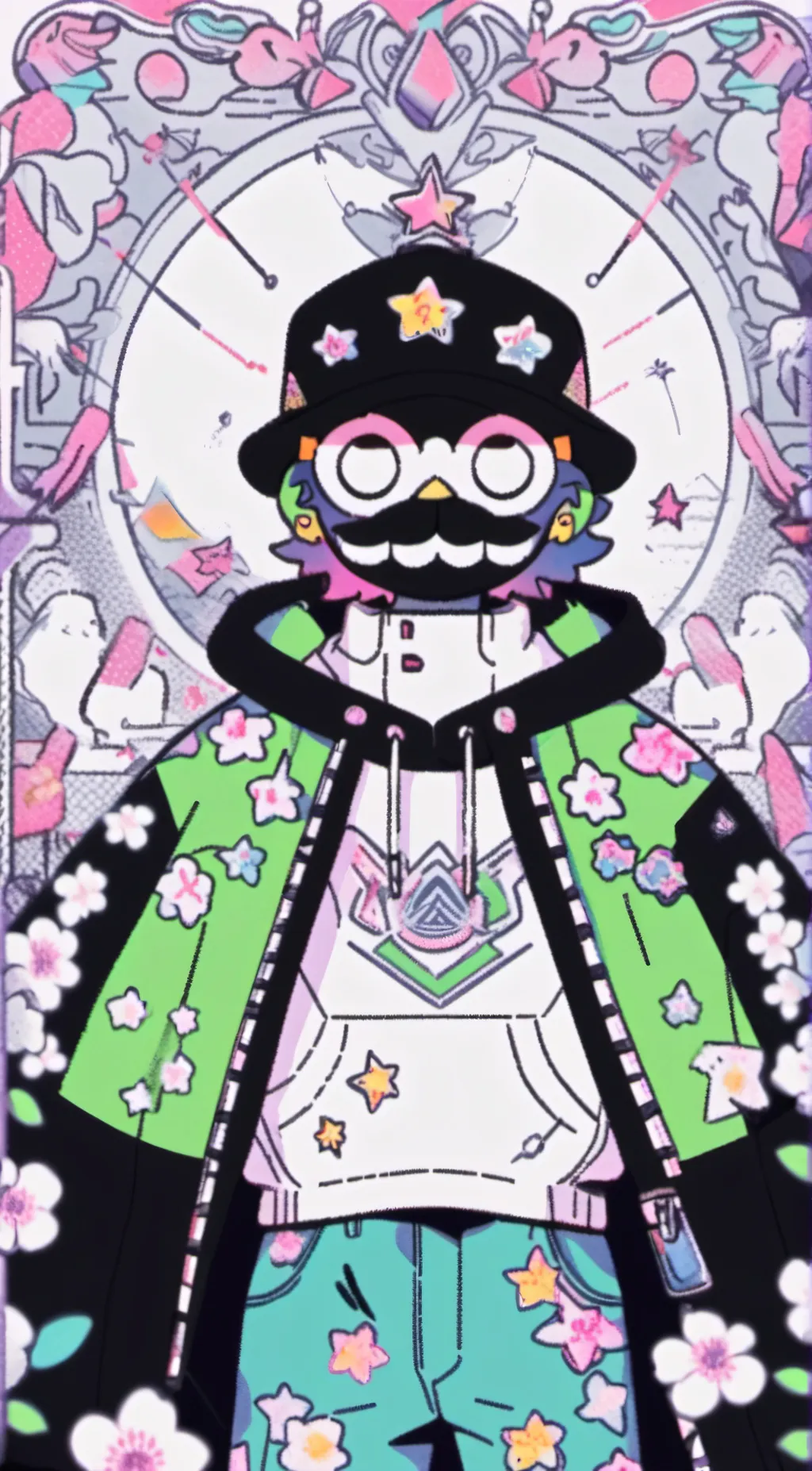 ai character: Vox  background