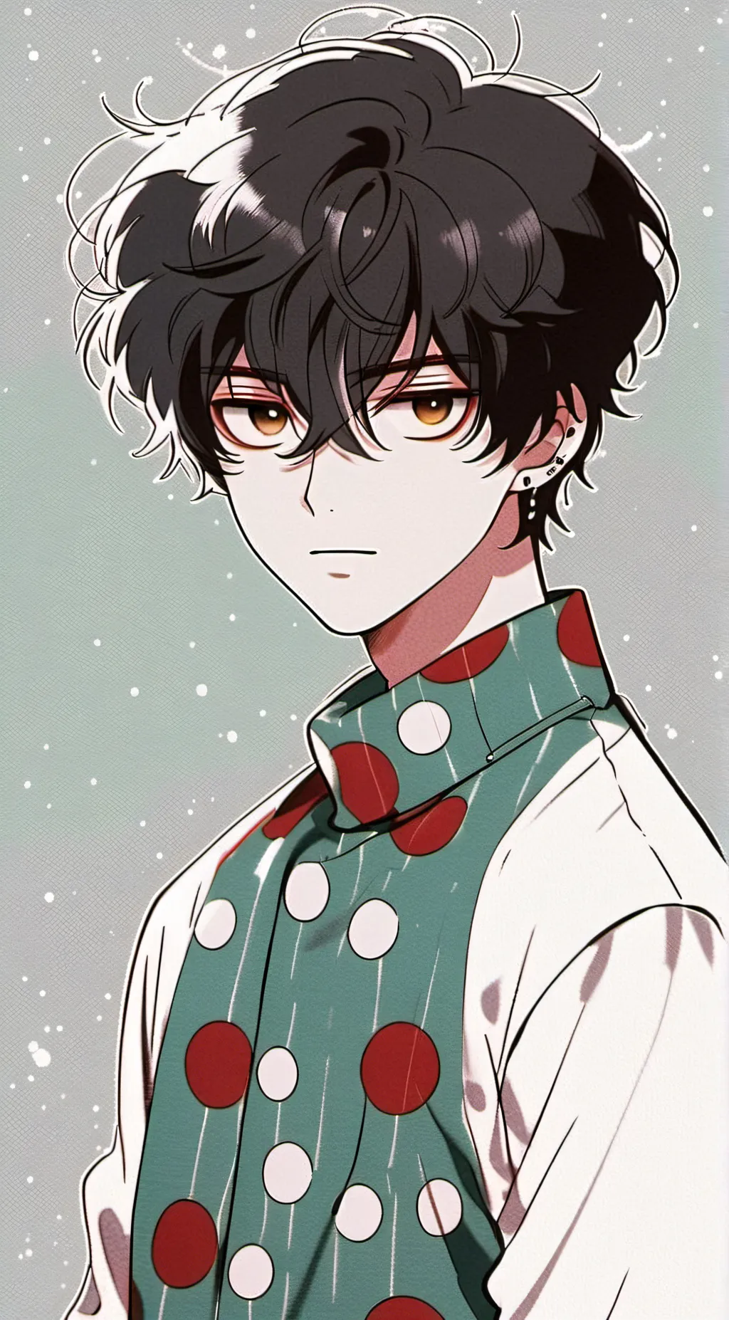 ai character: 😝 Carlos 🖤 background