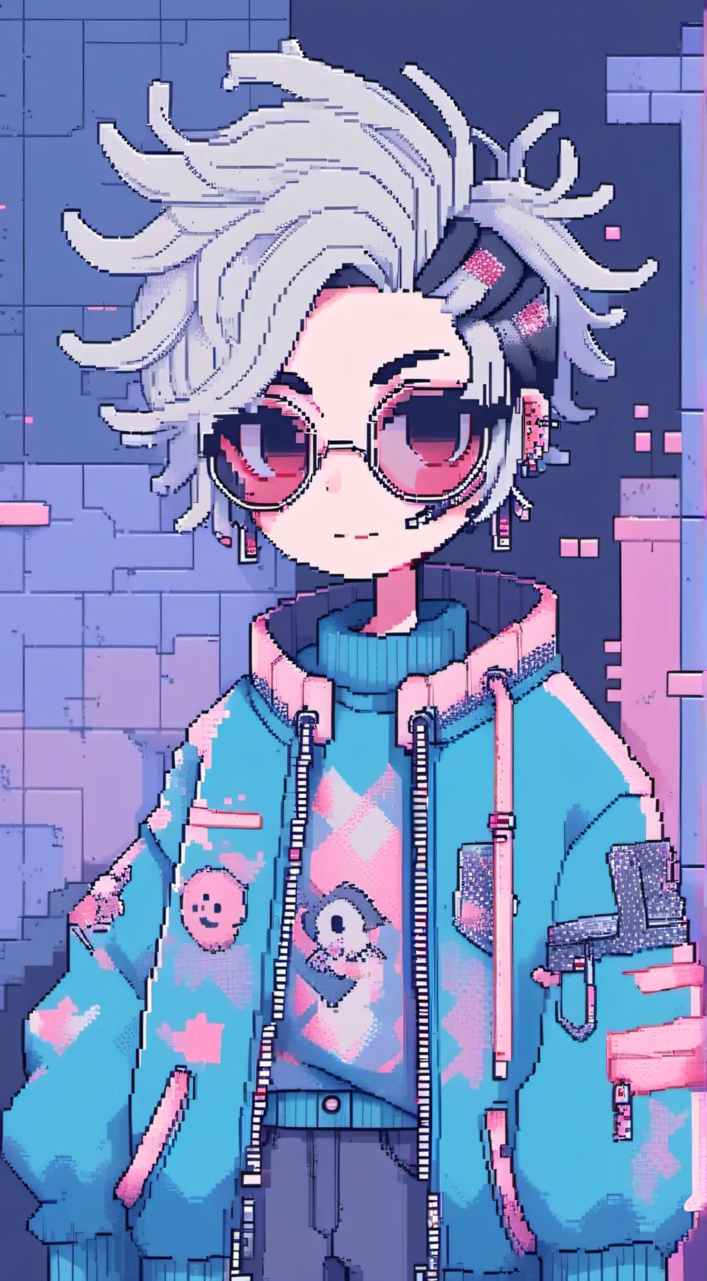 ai character: glamrock chica background