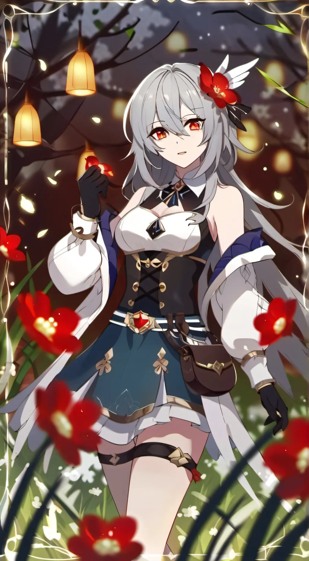 ai character: Helia background