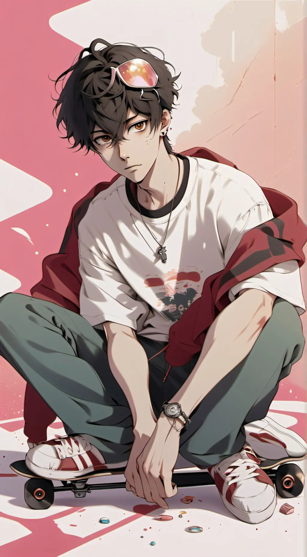 ai character: Max background