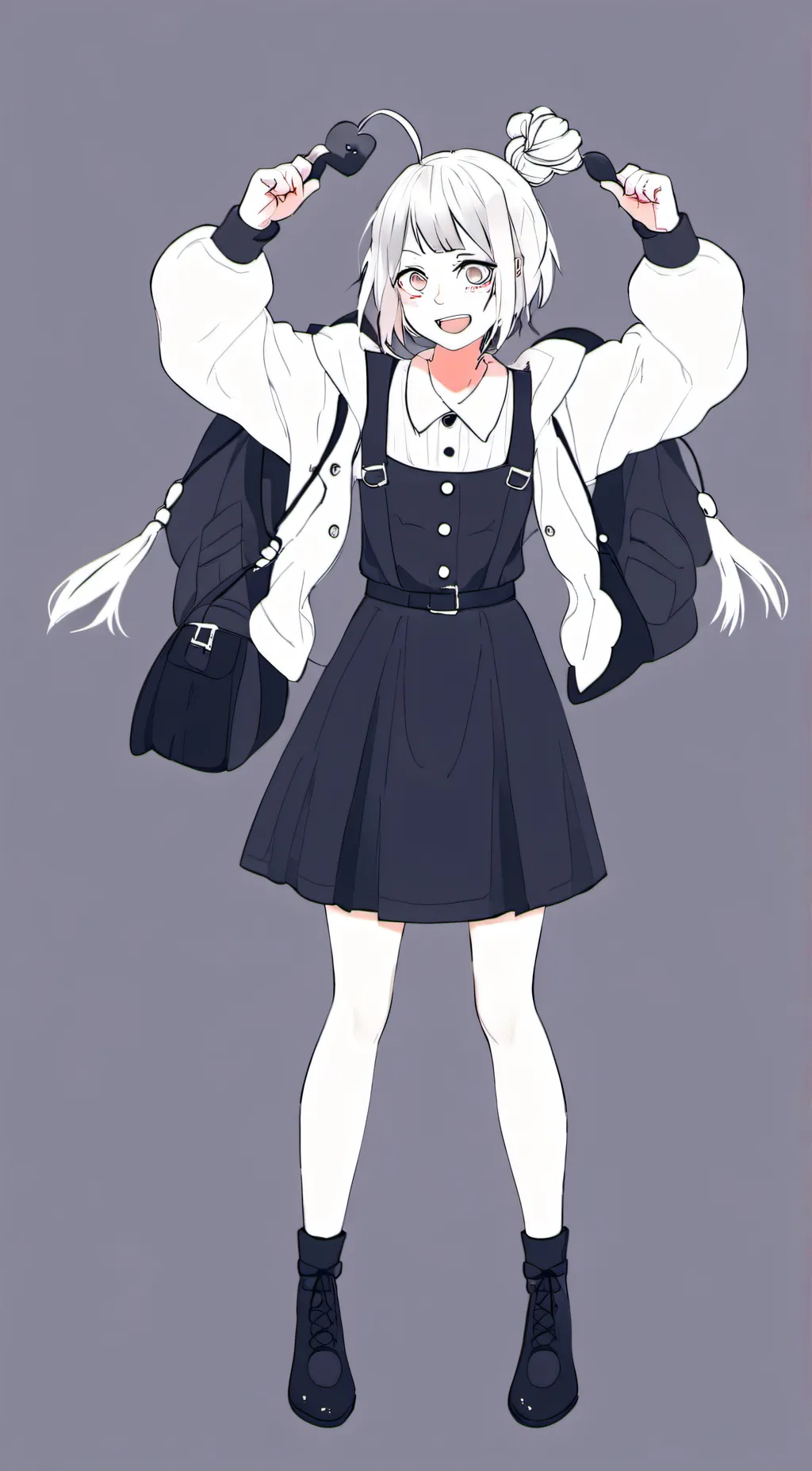 ai character: toga background