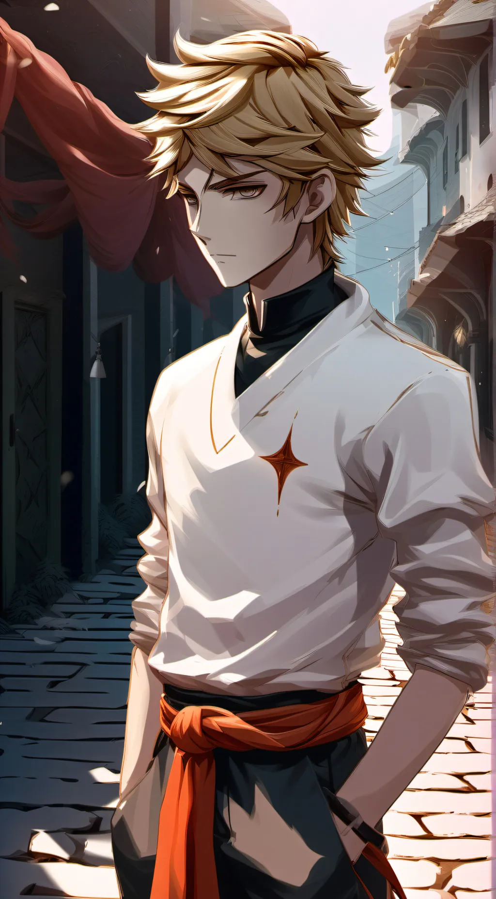 ai character: Adrien agreste background
