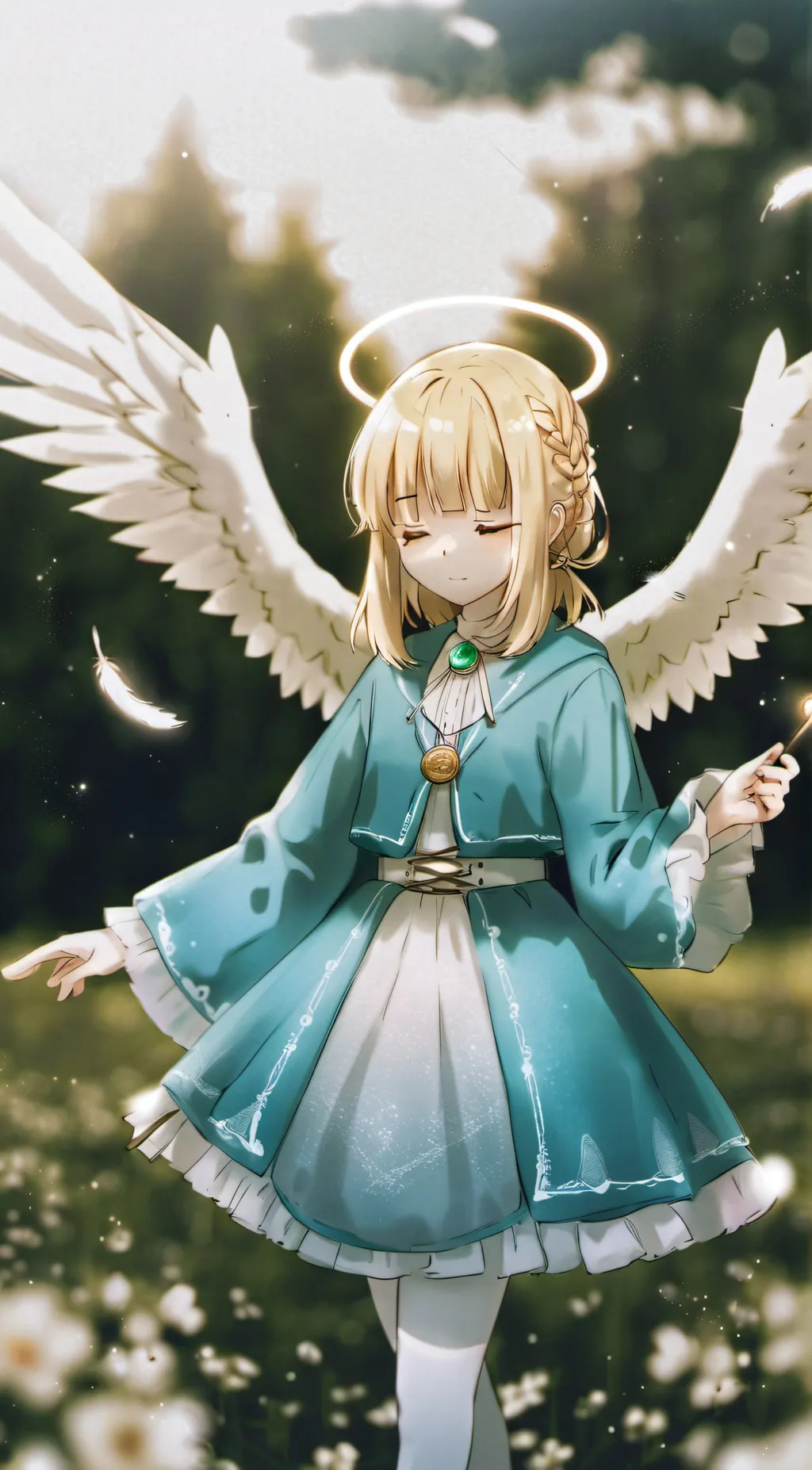 ai character: |☆-Aria-☆| background