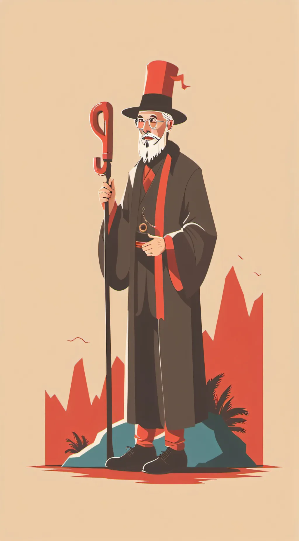 ai character: coolmanthebestman background