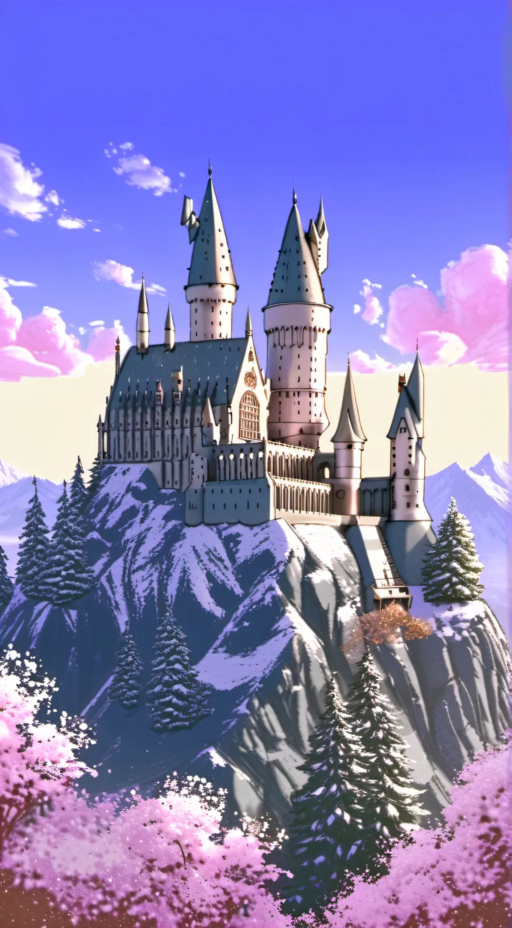 ai character: Hogwarts royal 👑 background