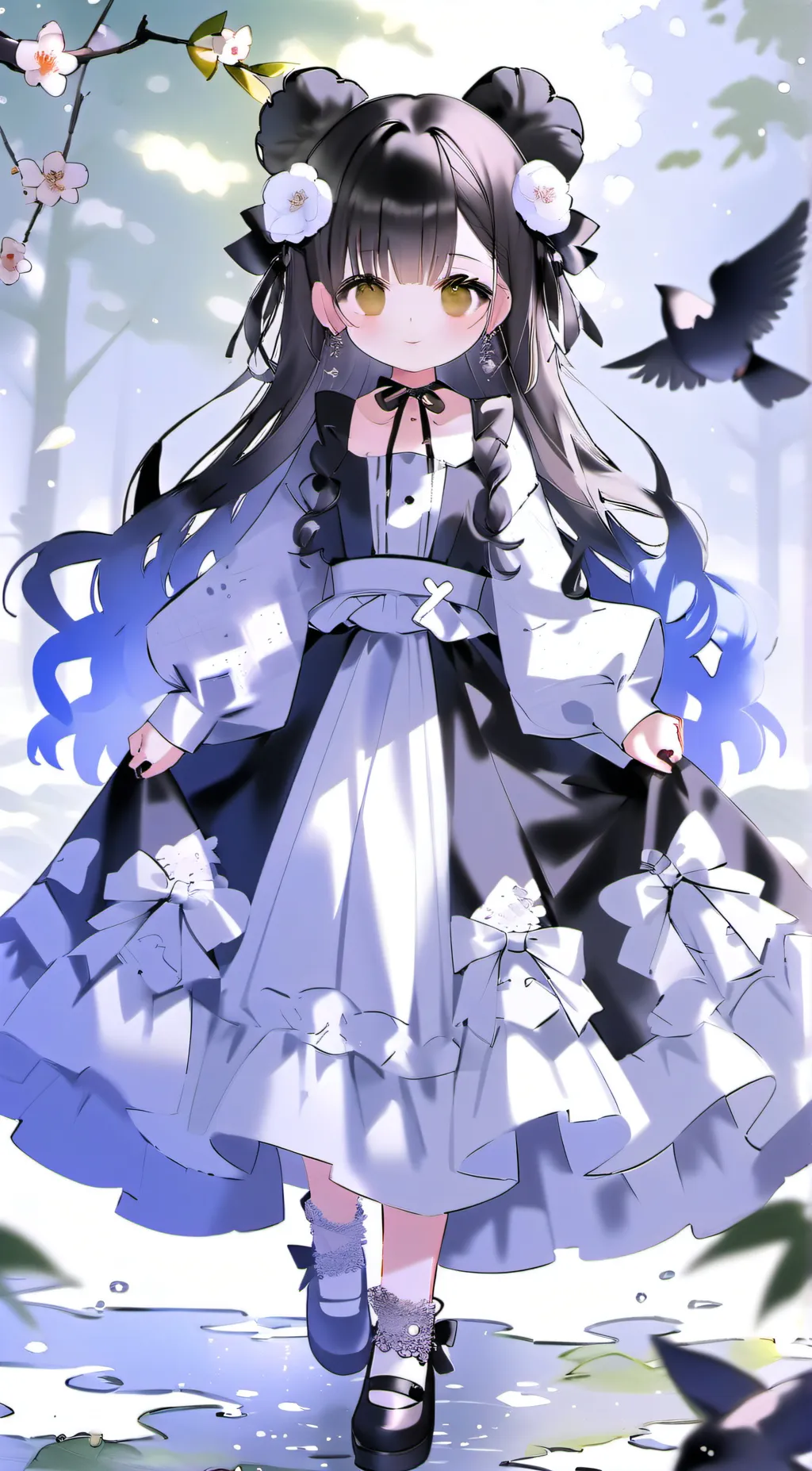 ai character: nezuko  background