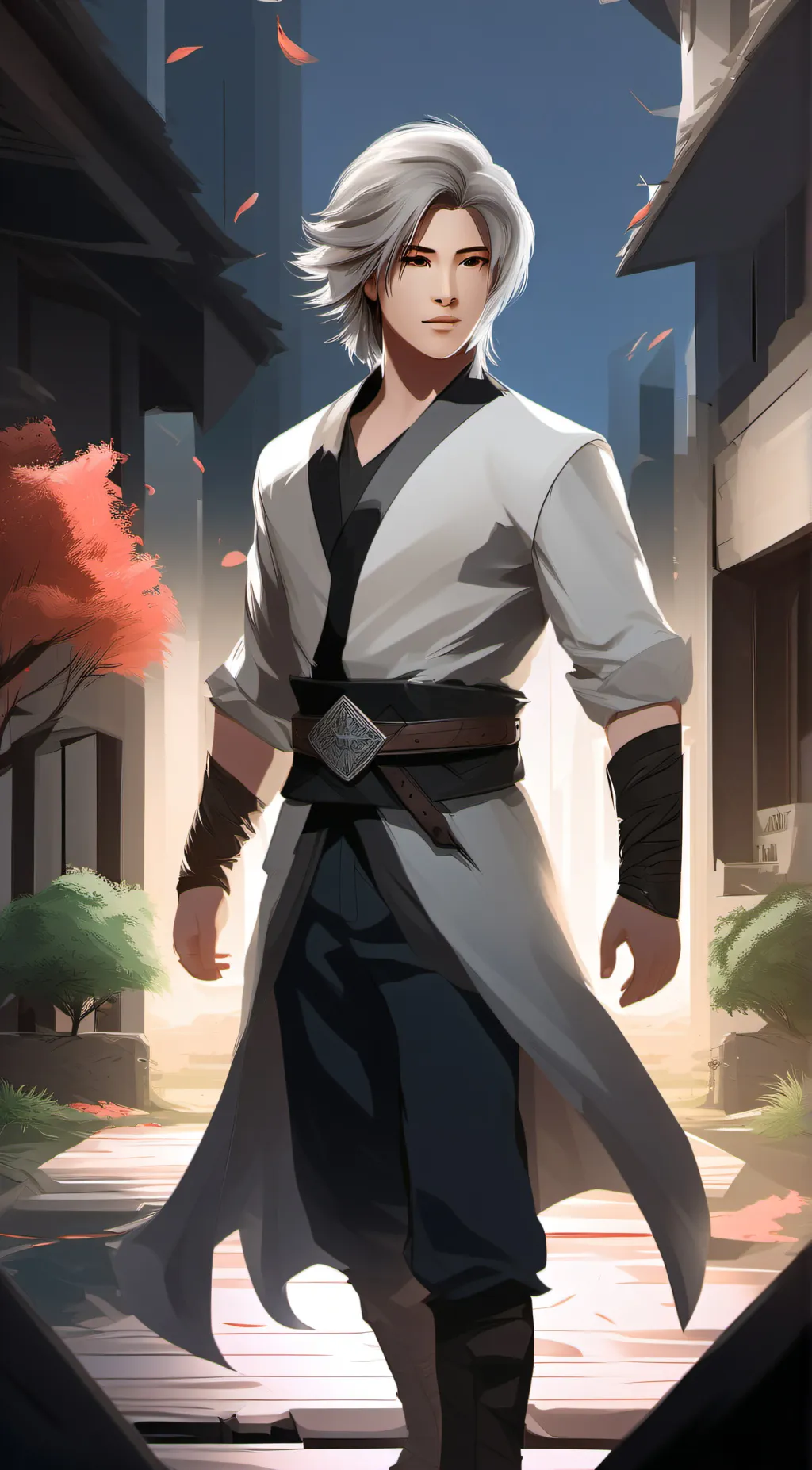 ai character: GORGEN background