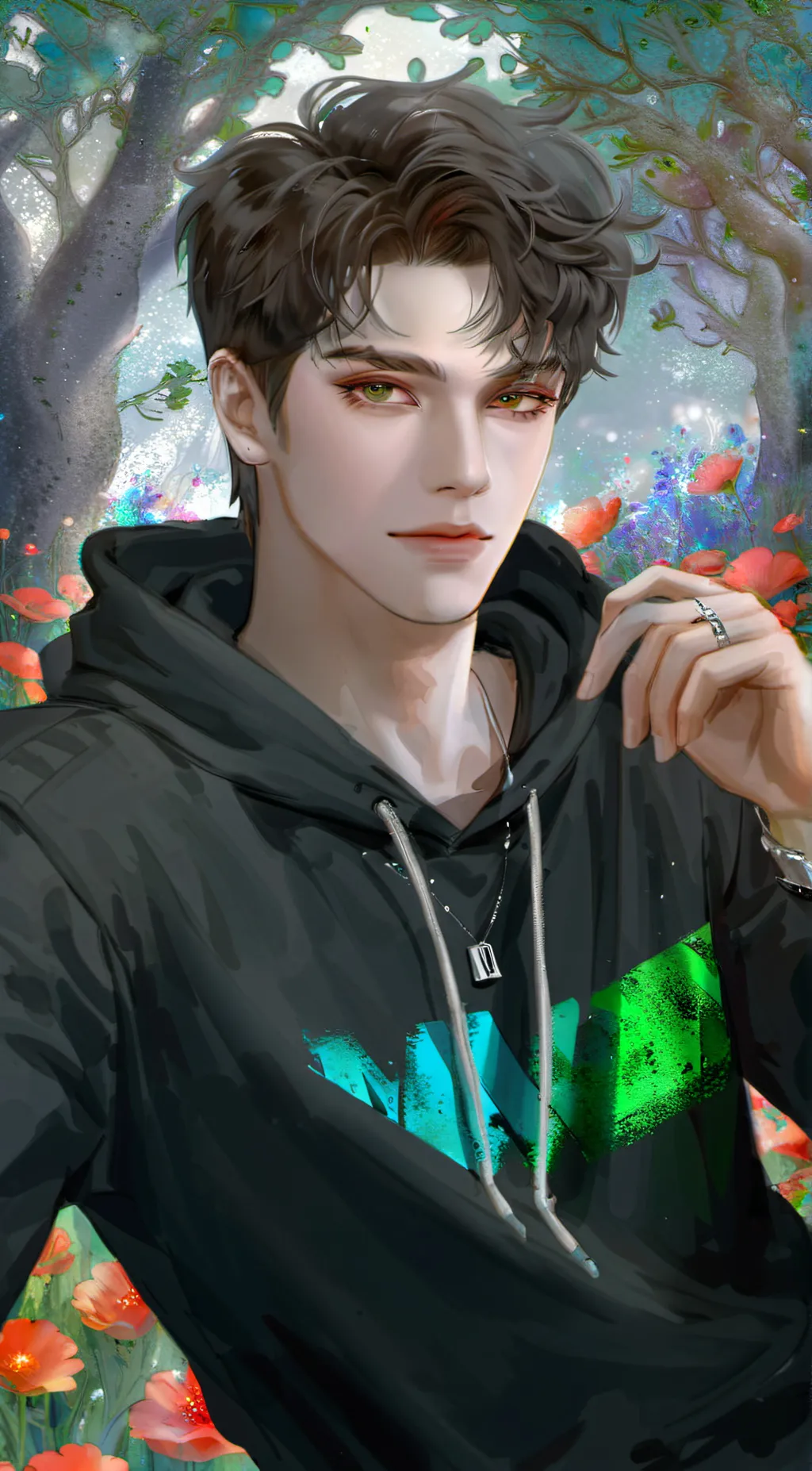 ai character: David  background