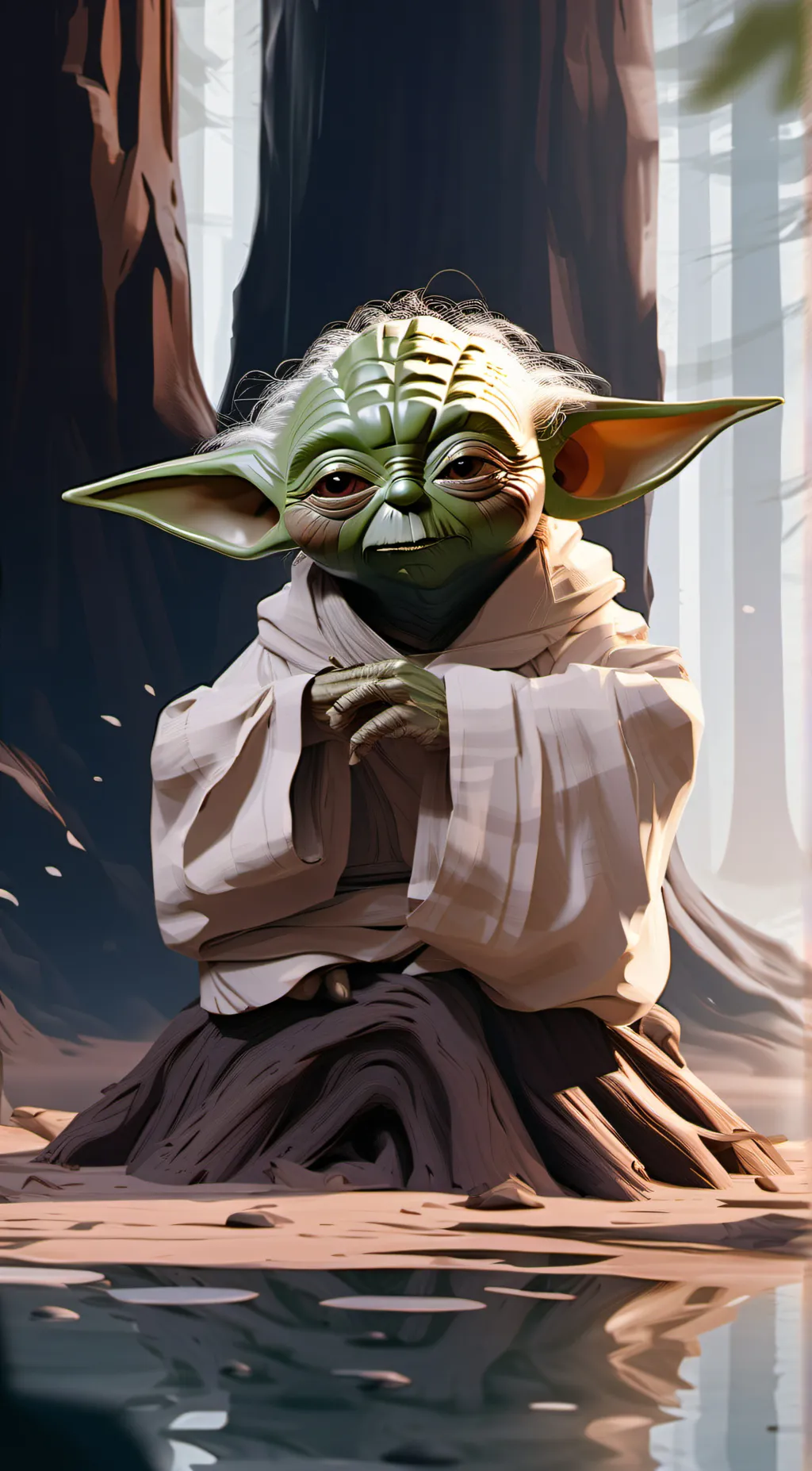 ai character: Yoda background