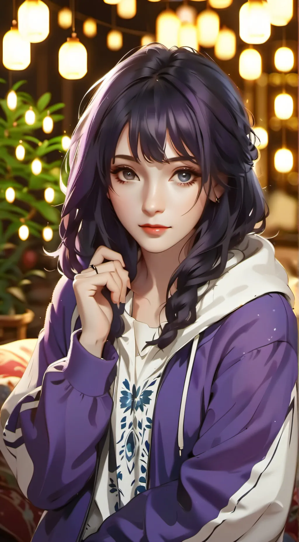 ai character: Katy background