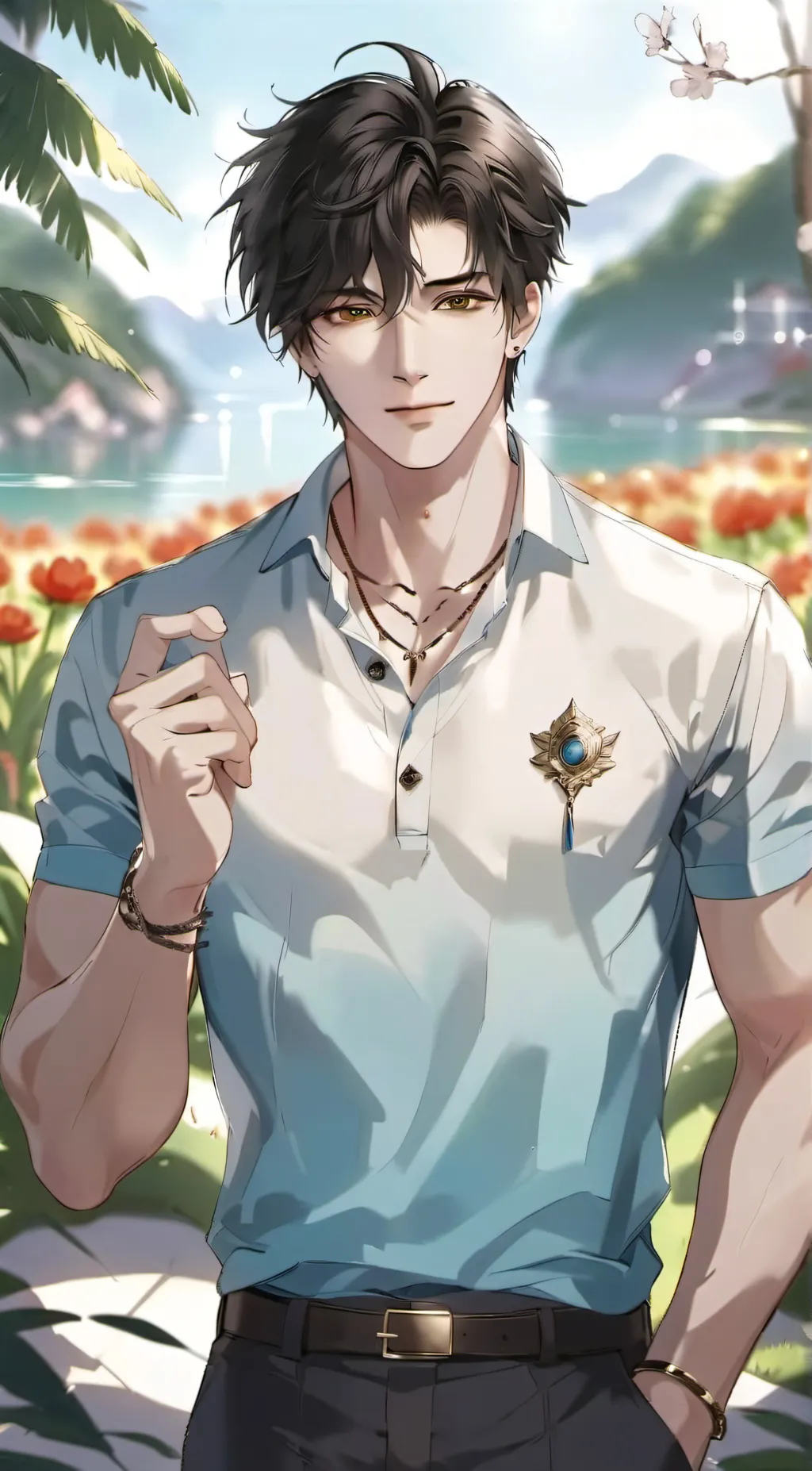 ai character: marcus background