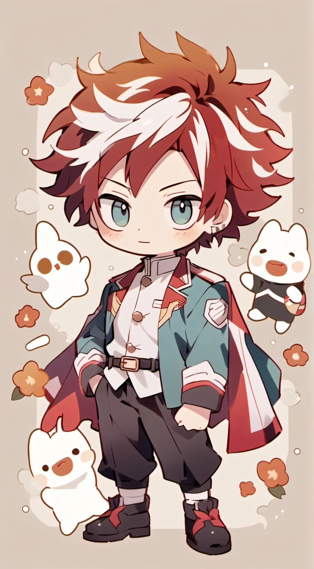ai character: Shoto background