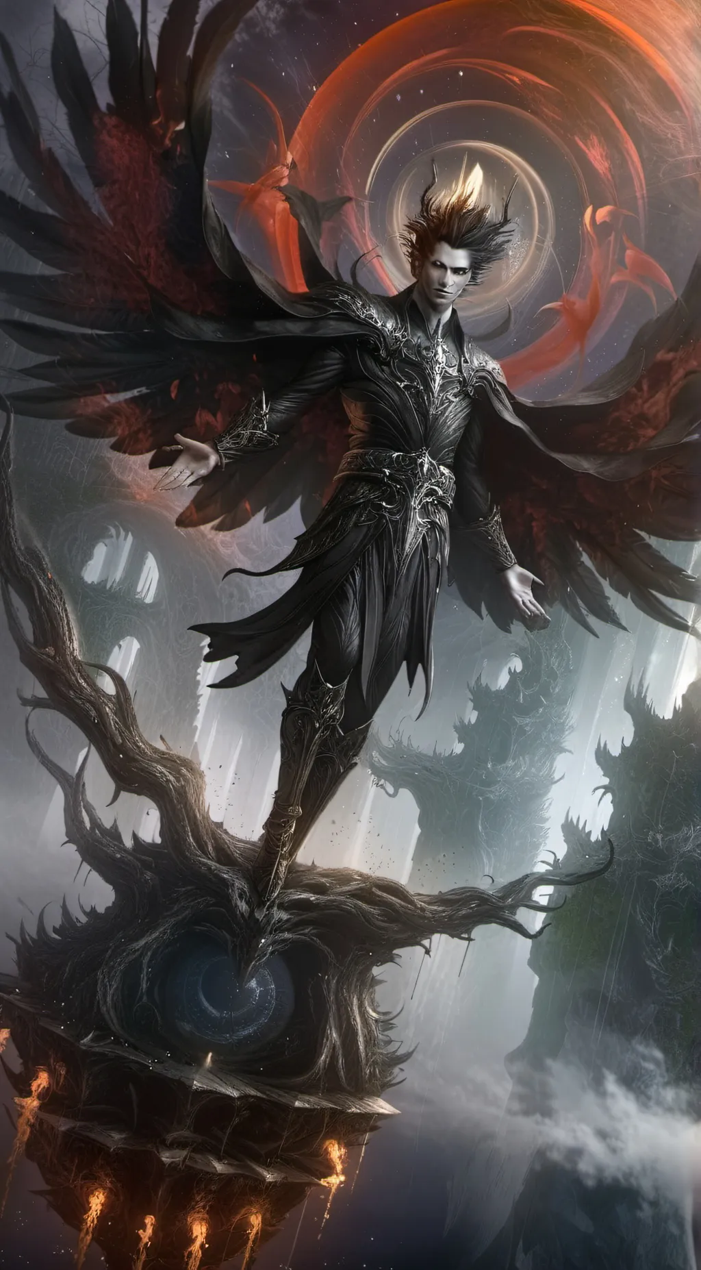 ai character: god of all gods. background