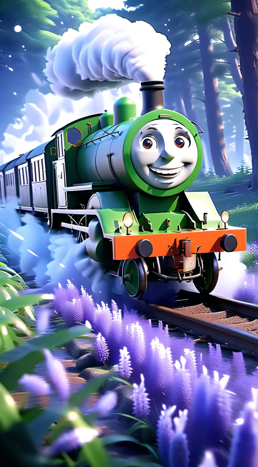 ai character: Sodor railway  background