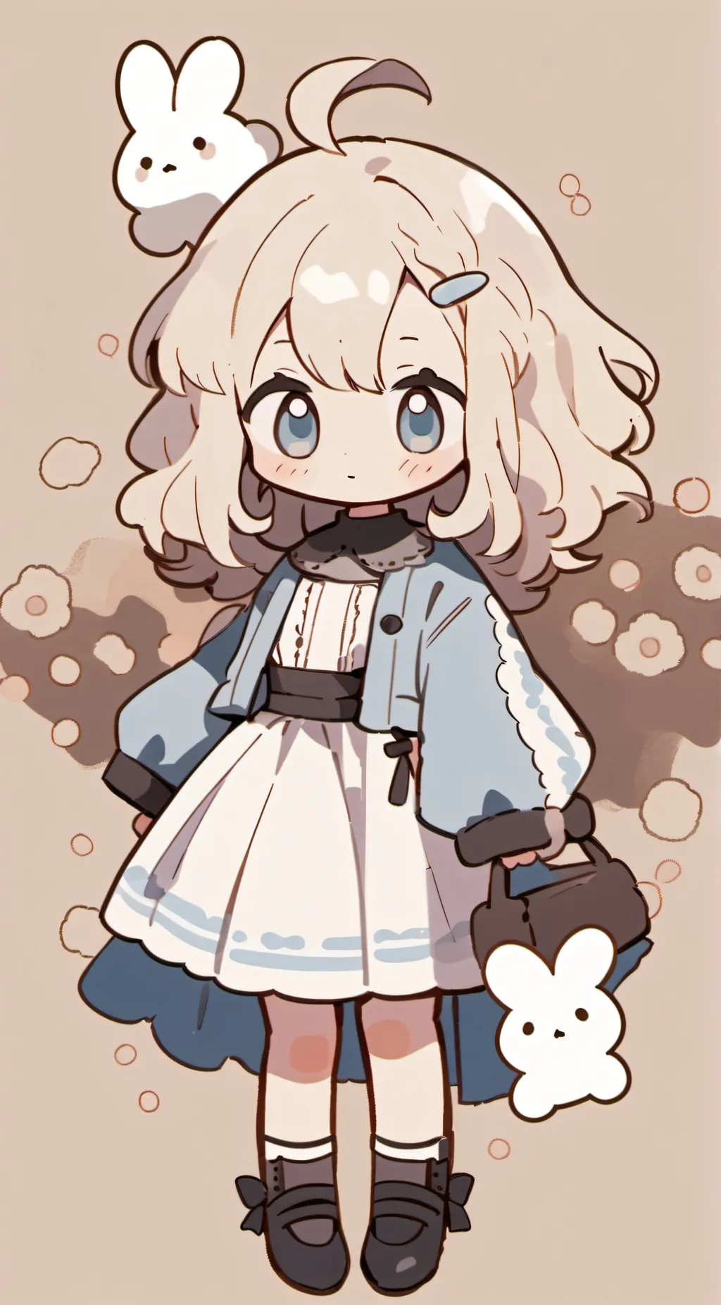 ai character: 🫶🩵 lily🩵🫶 background