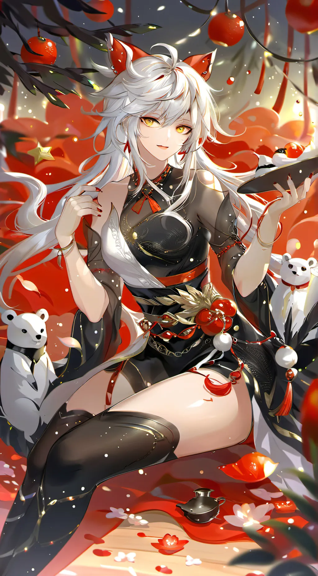 ai character: Velvette background