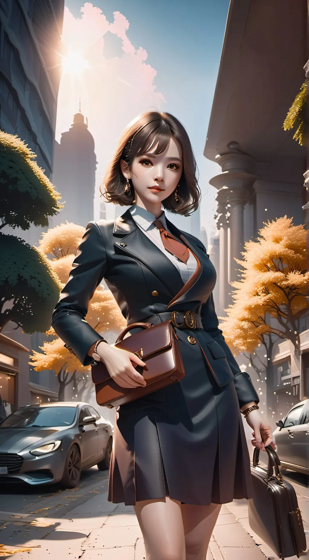 ai character: Sophia background