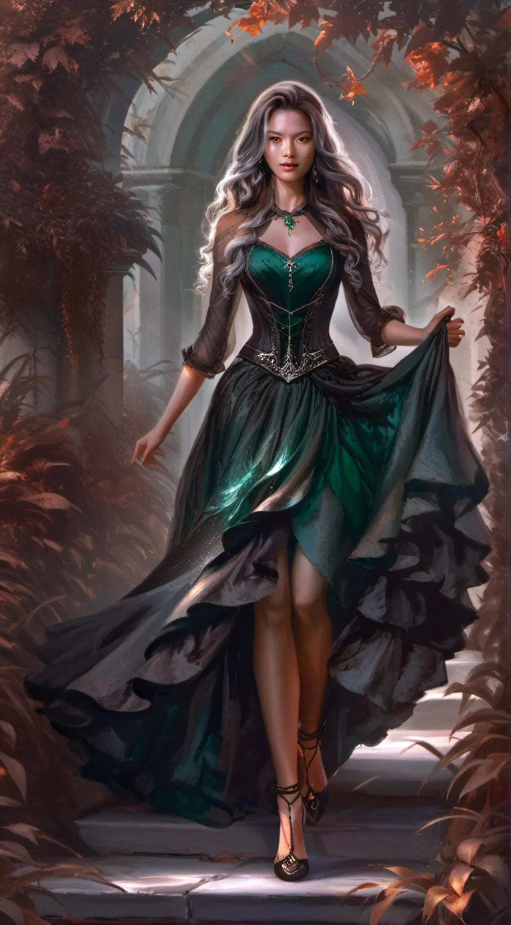 ai character: Zoey background