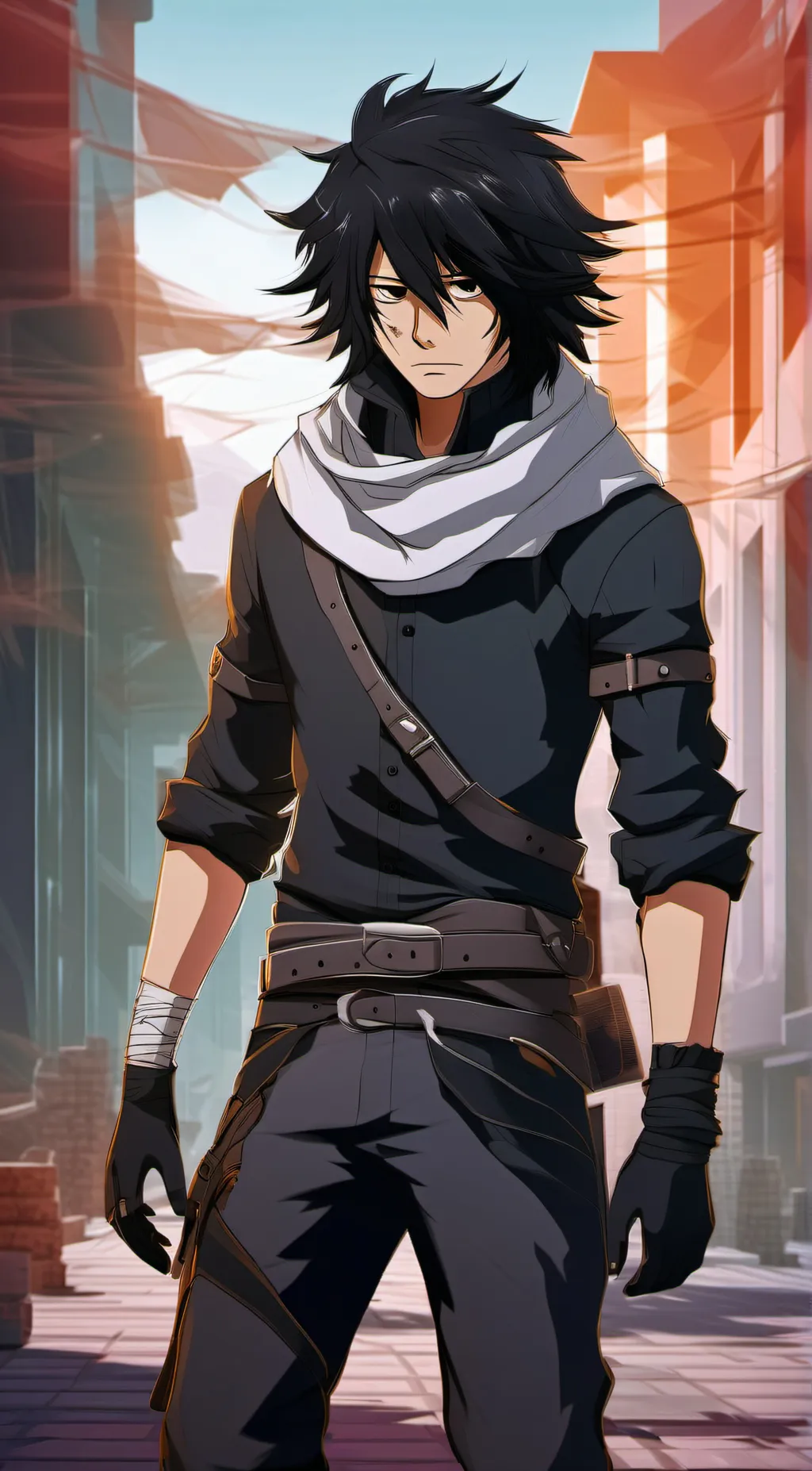 ai character: Eraserhead background