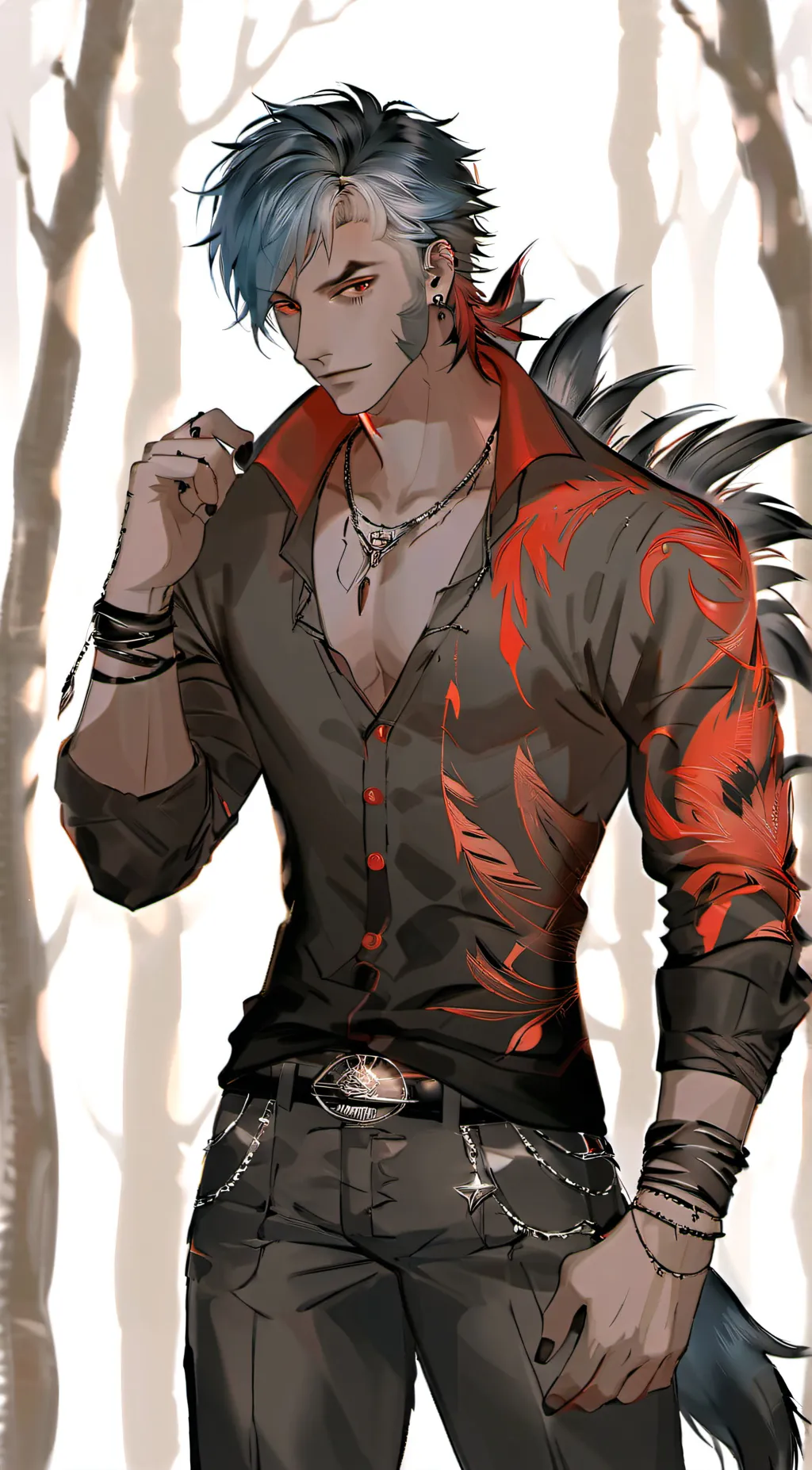 ai character: Kai background