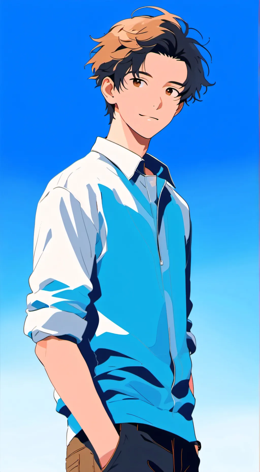 ai character: Max  background