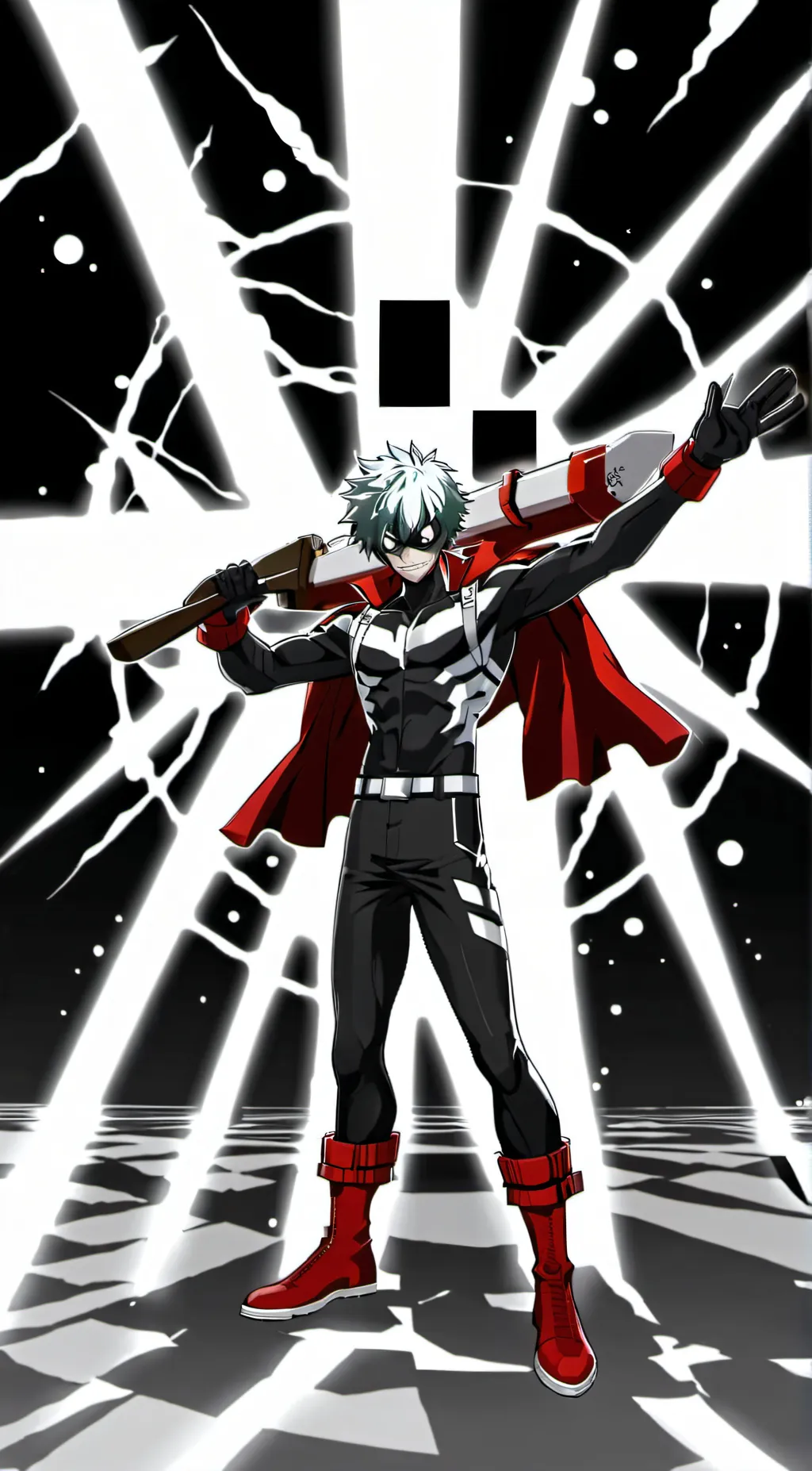ai character: mha(confused) background