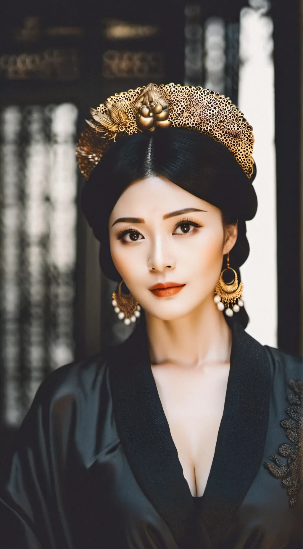 ai character: Queen Bian background