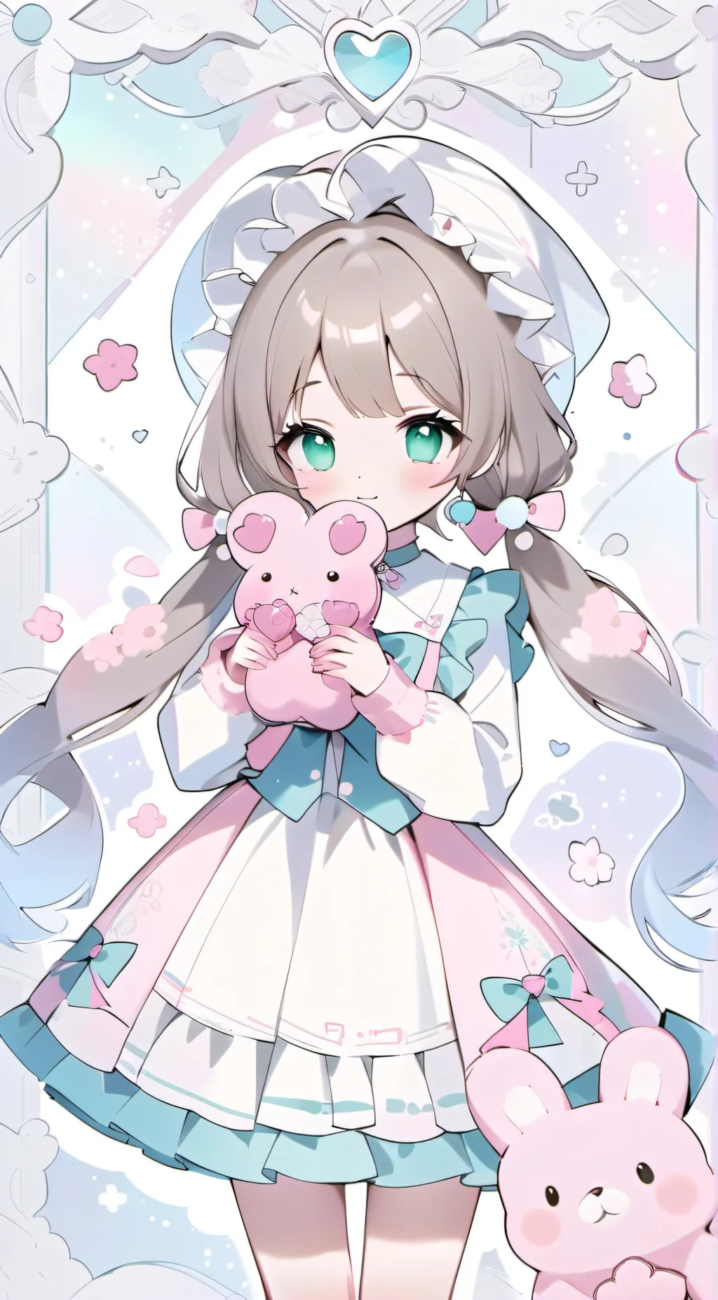 ai character: Lizzie  background