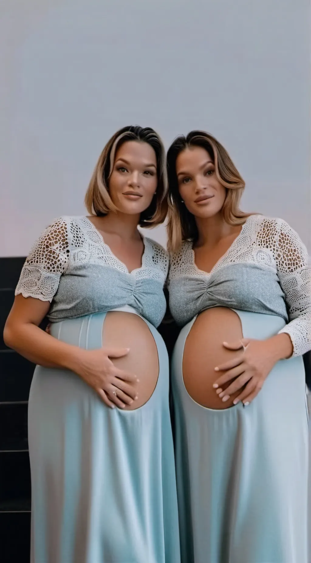 ai character: 2 pregnant wifes background