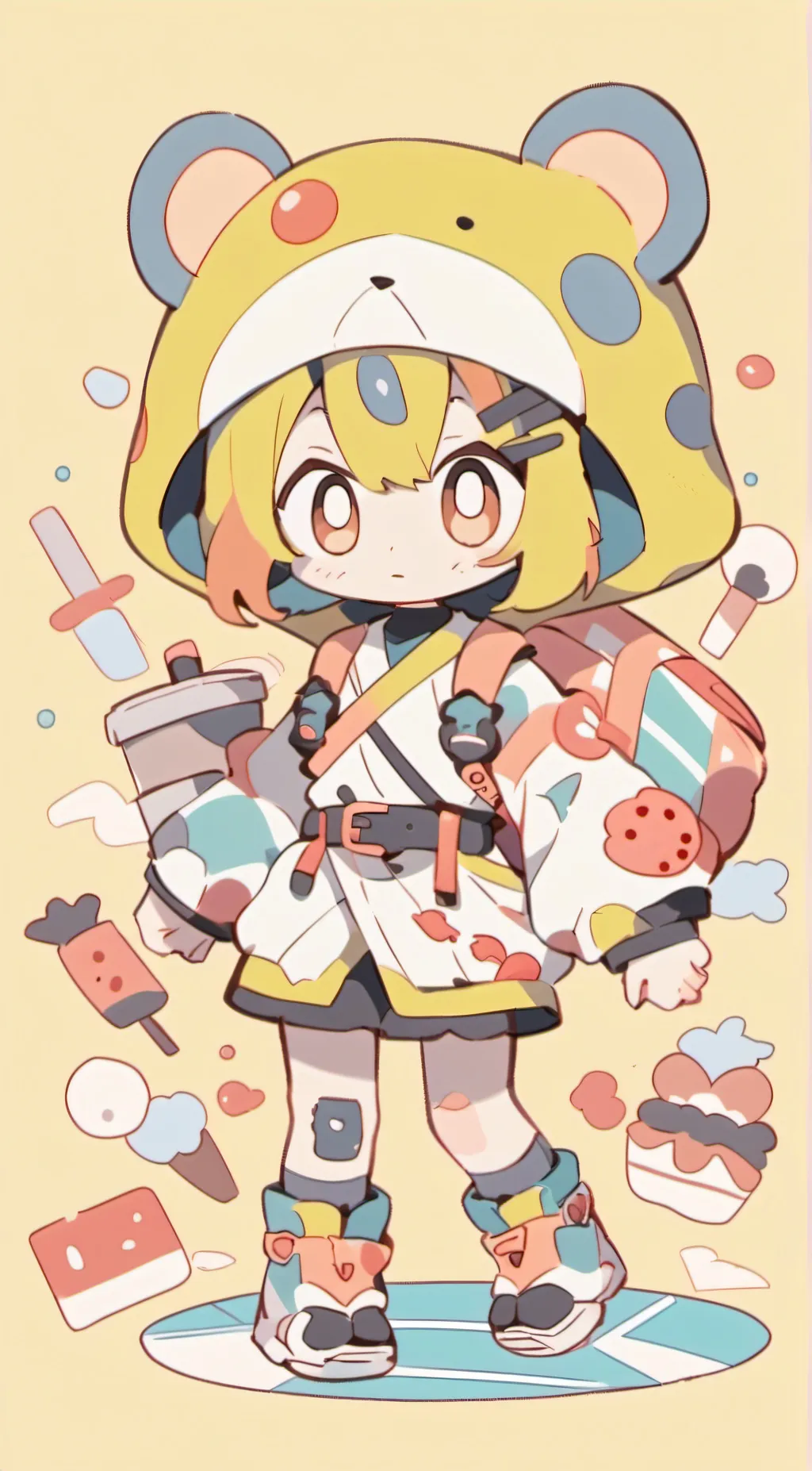 ai character: mami background
