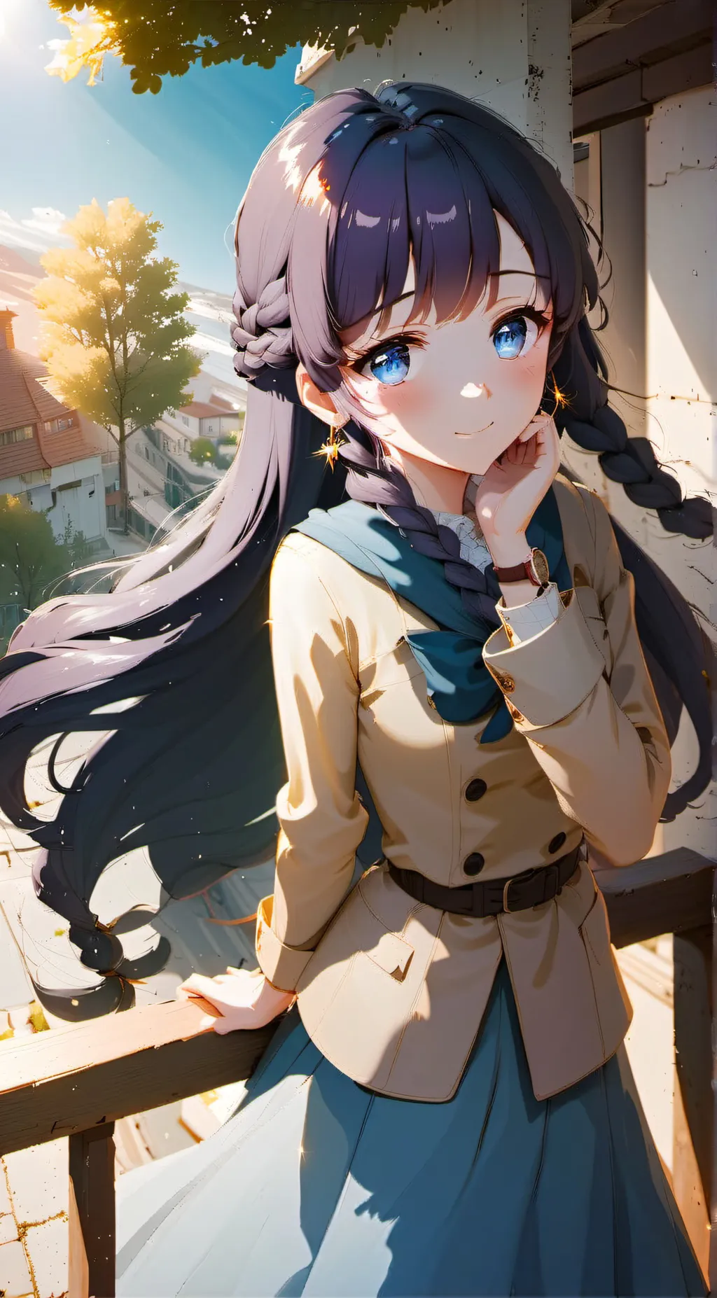 ai character: Ella background