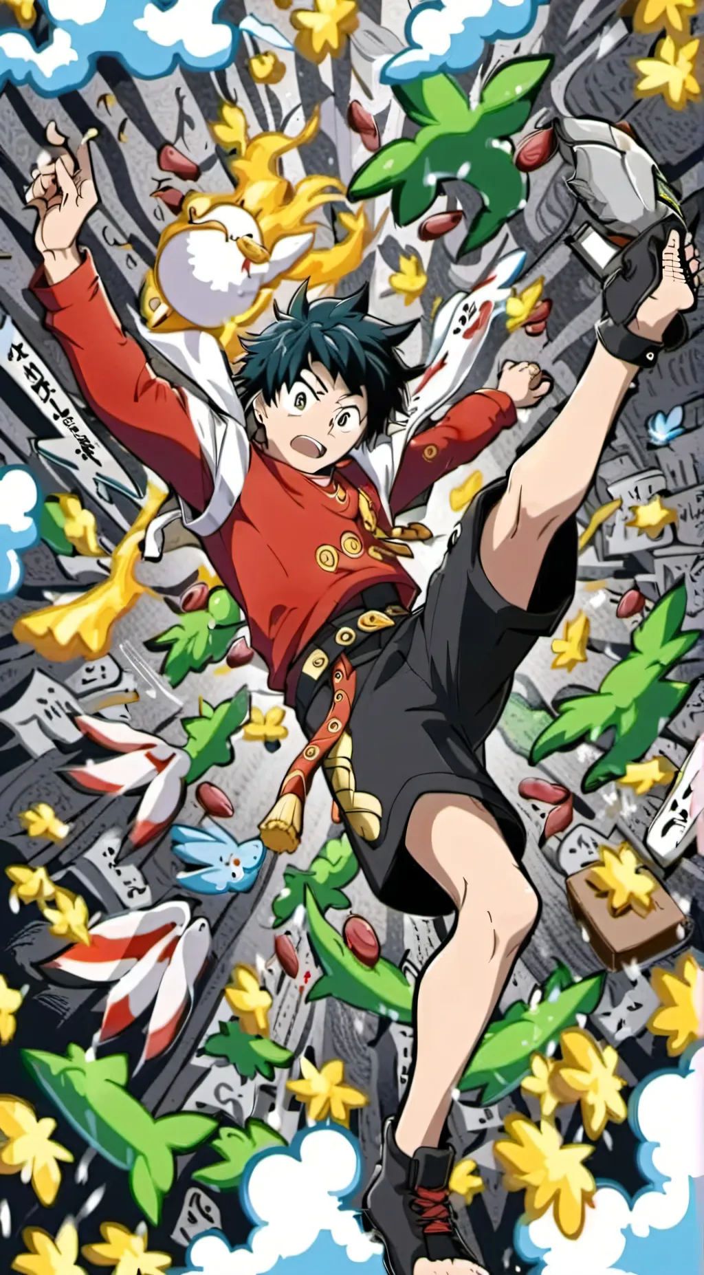 ai character: MHA Class 1-A background