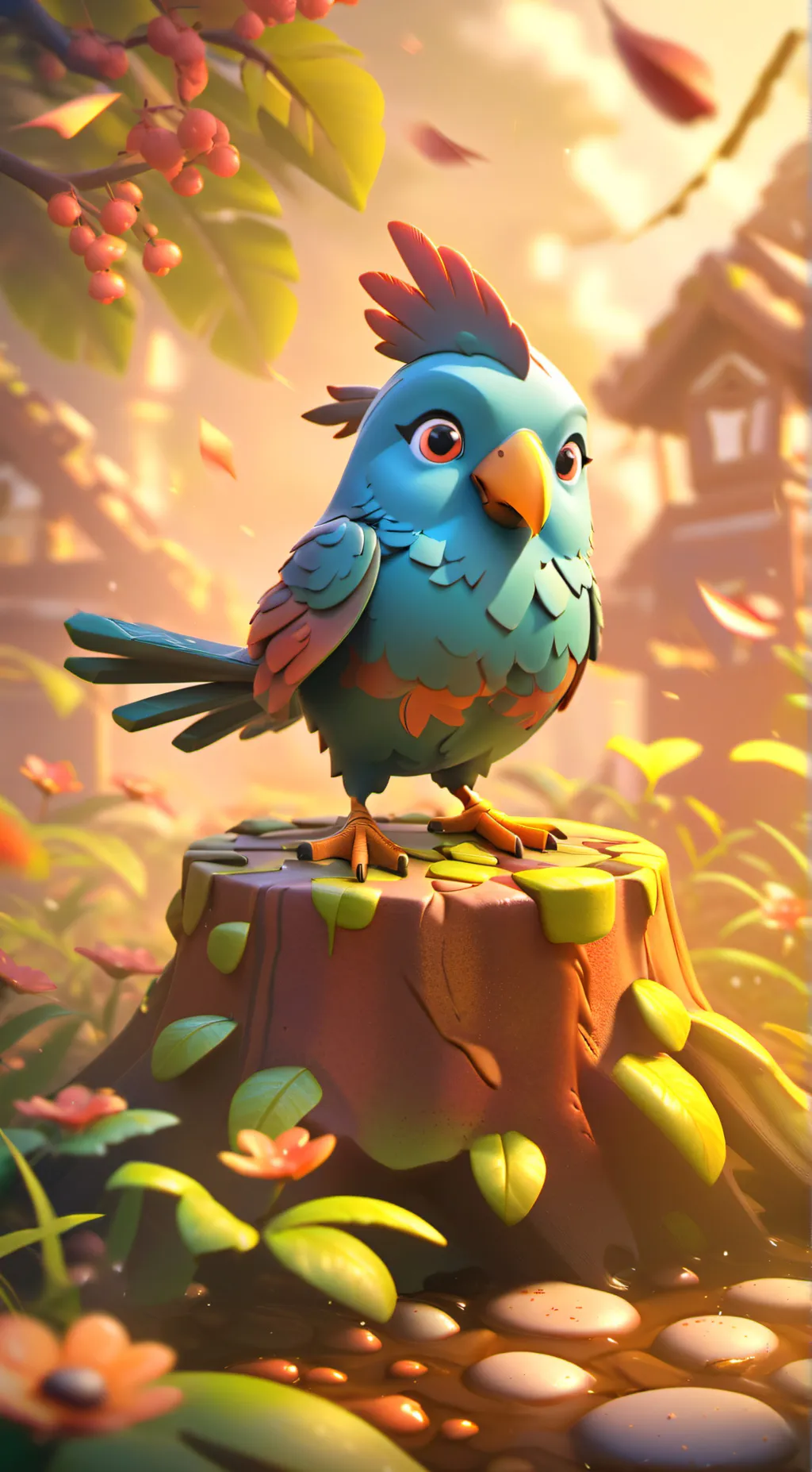 ai character: Max background